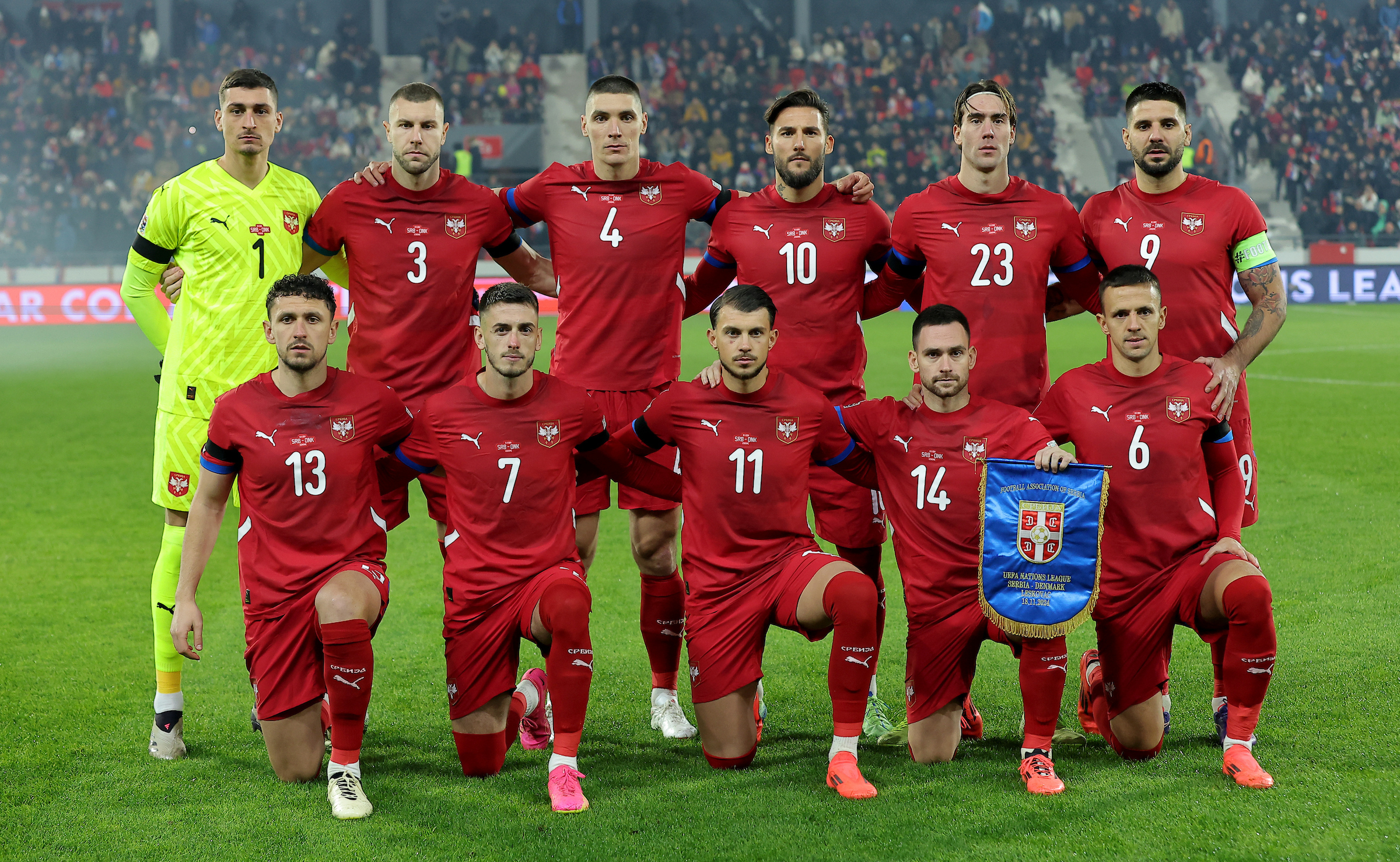 Serbia v Denmark, UEFA Nations League, League A Group A4