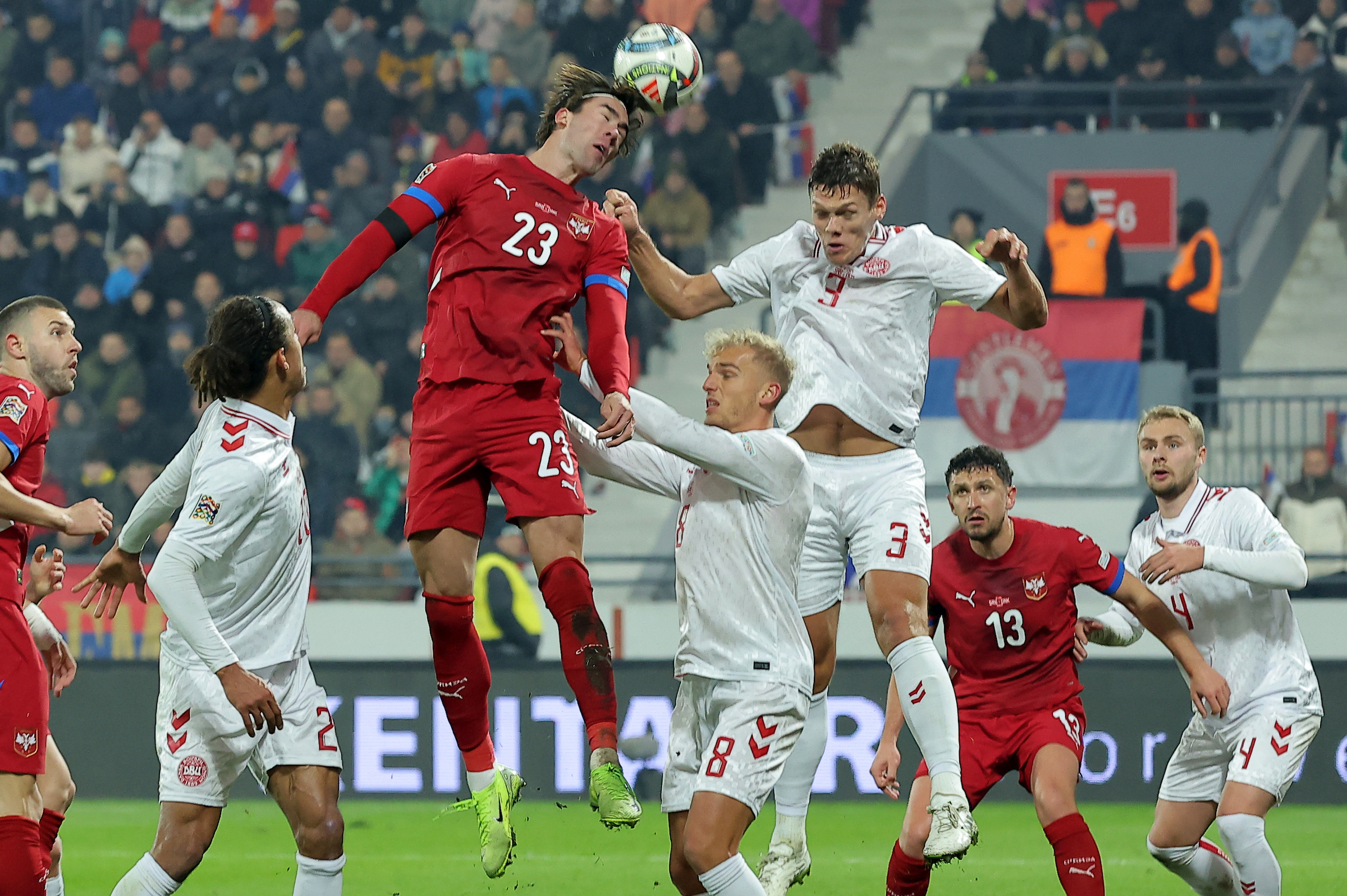 Serbia v Denmark, UEFA Nations League, League A Group A4