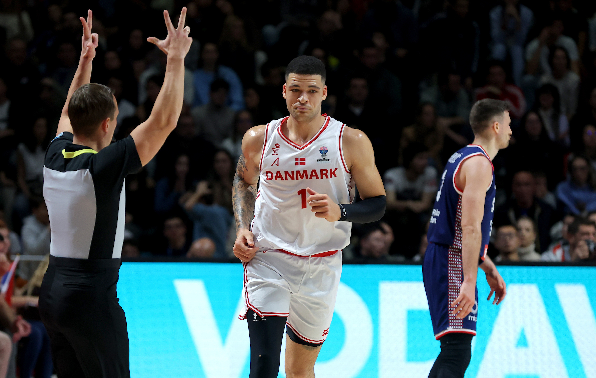 Serbia v Denmark, group G, FIBA Eurobasket 2025 qualifier