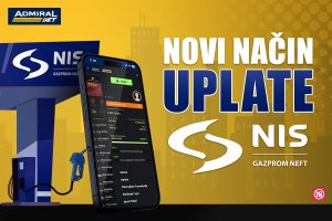 NAPRAVITE PREDAH I DOPUNITE SVOJ NALOG NA NIS I GASPROM PUMPAMA: Deponujte sredstva na svoj AdmiralBet online nalog na preko 430 lokacija širom Srbije.