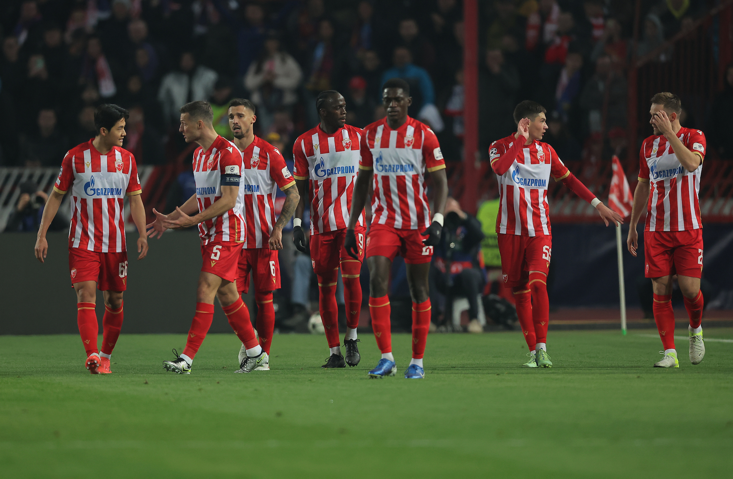 Crvena Zvezda v Barcelona, UEFA Champions League