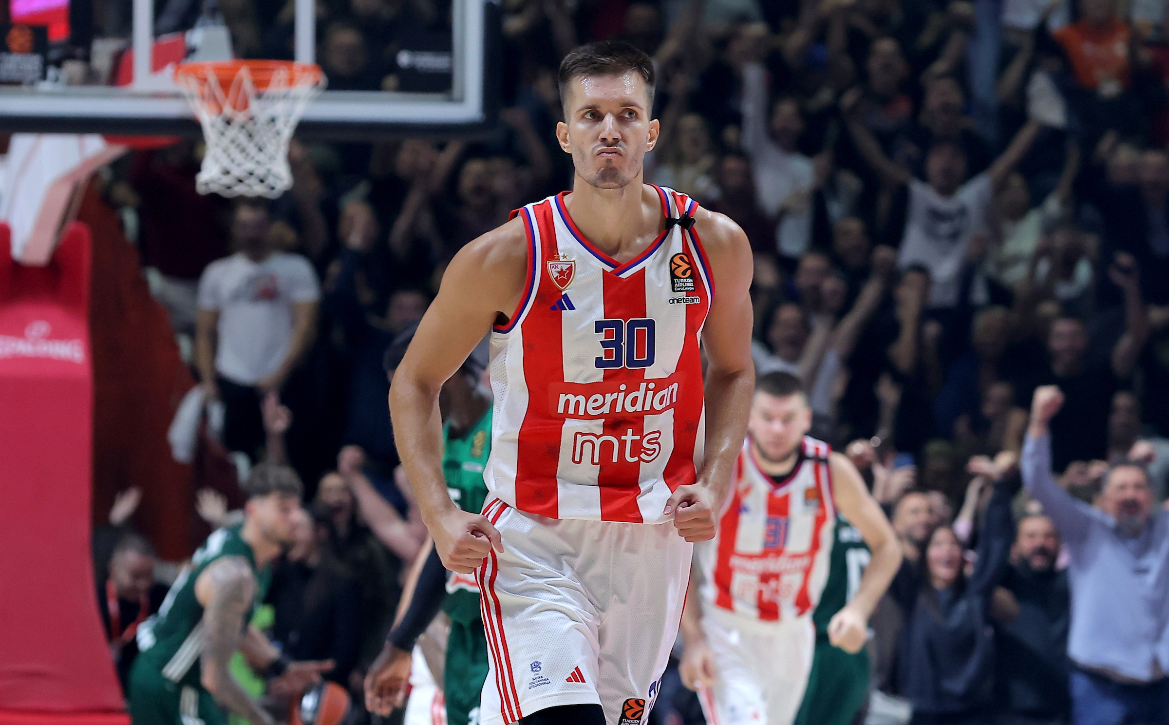 Crvena Zvezda v Panathinaikos, Euroleague basketball match, regular season, round 7