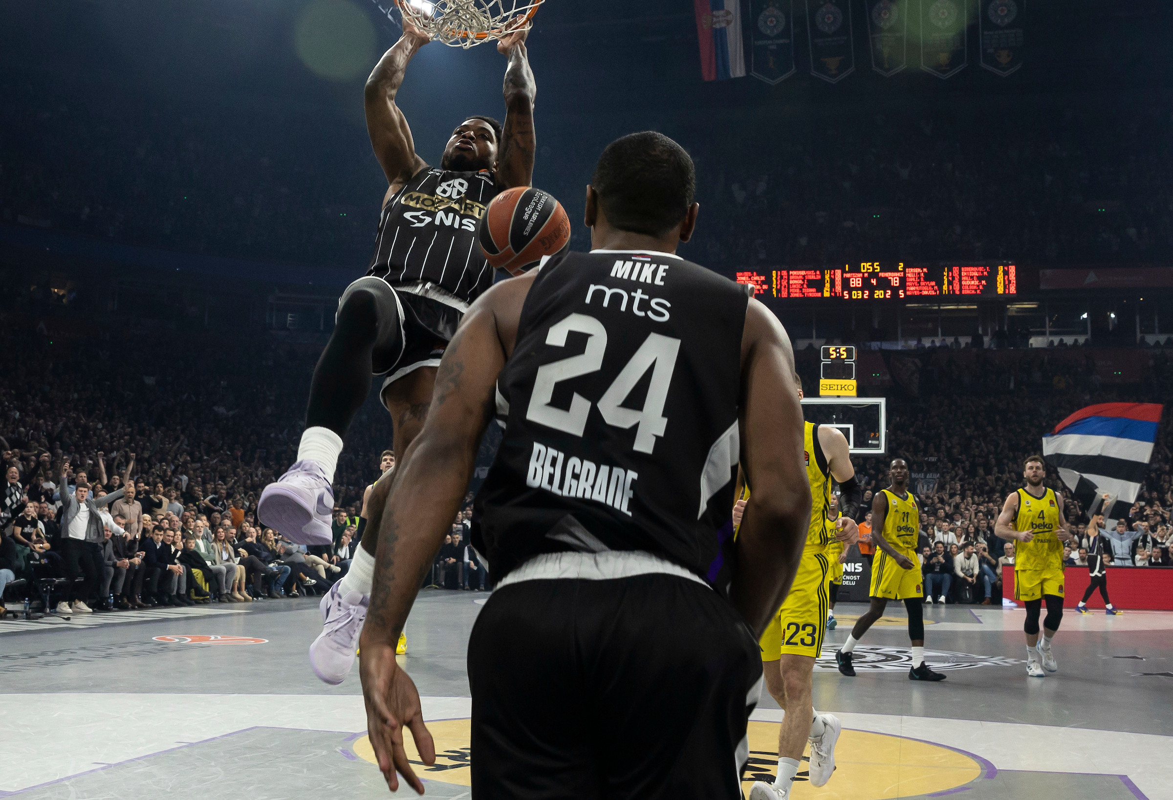 Partizan Mozzart Bet Belgrade v Fenerbahce Istanbul Turkish Airlines EuroLeague