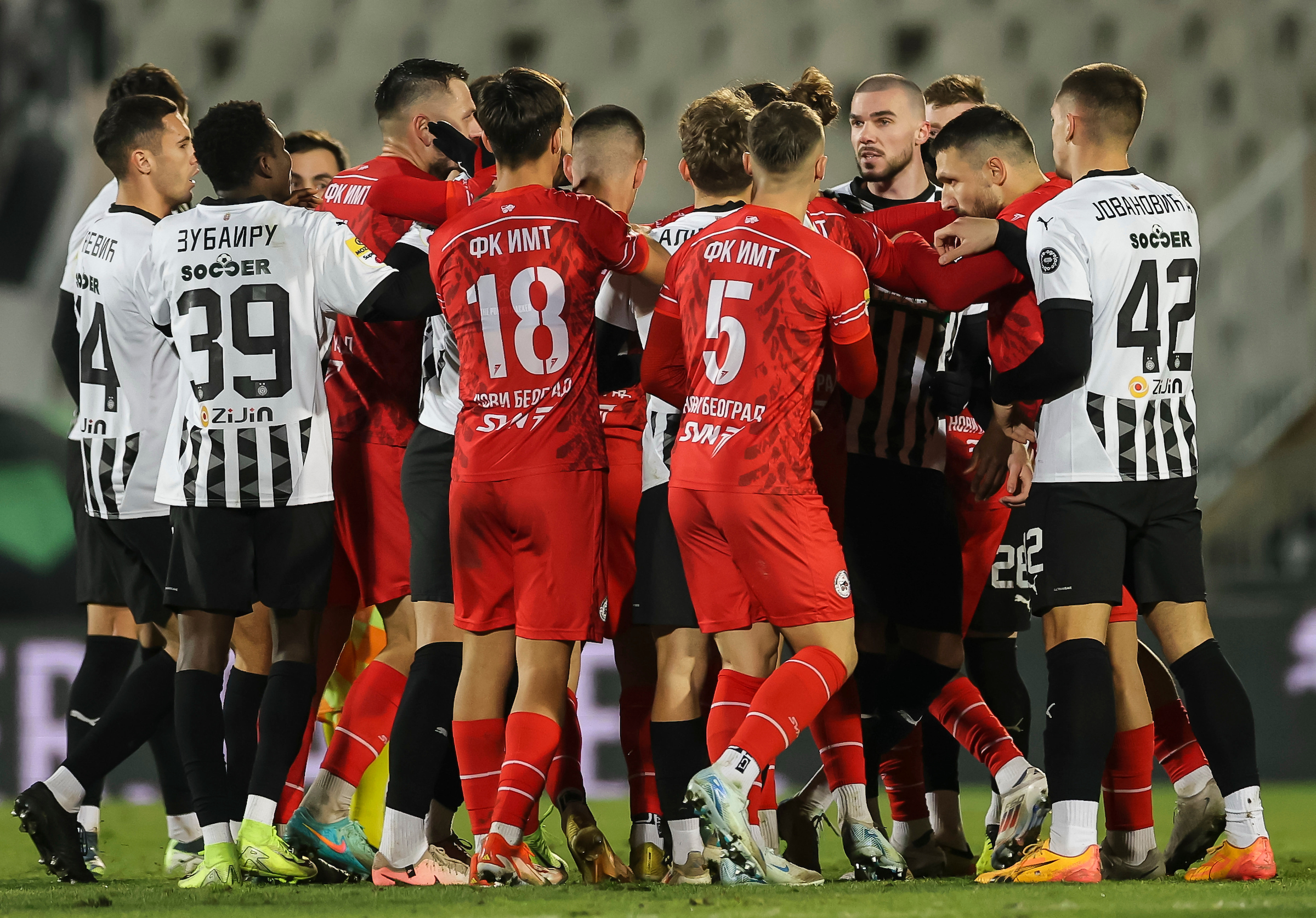 Partizan v IMT Mozzart Super League Season 2024/2025