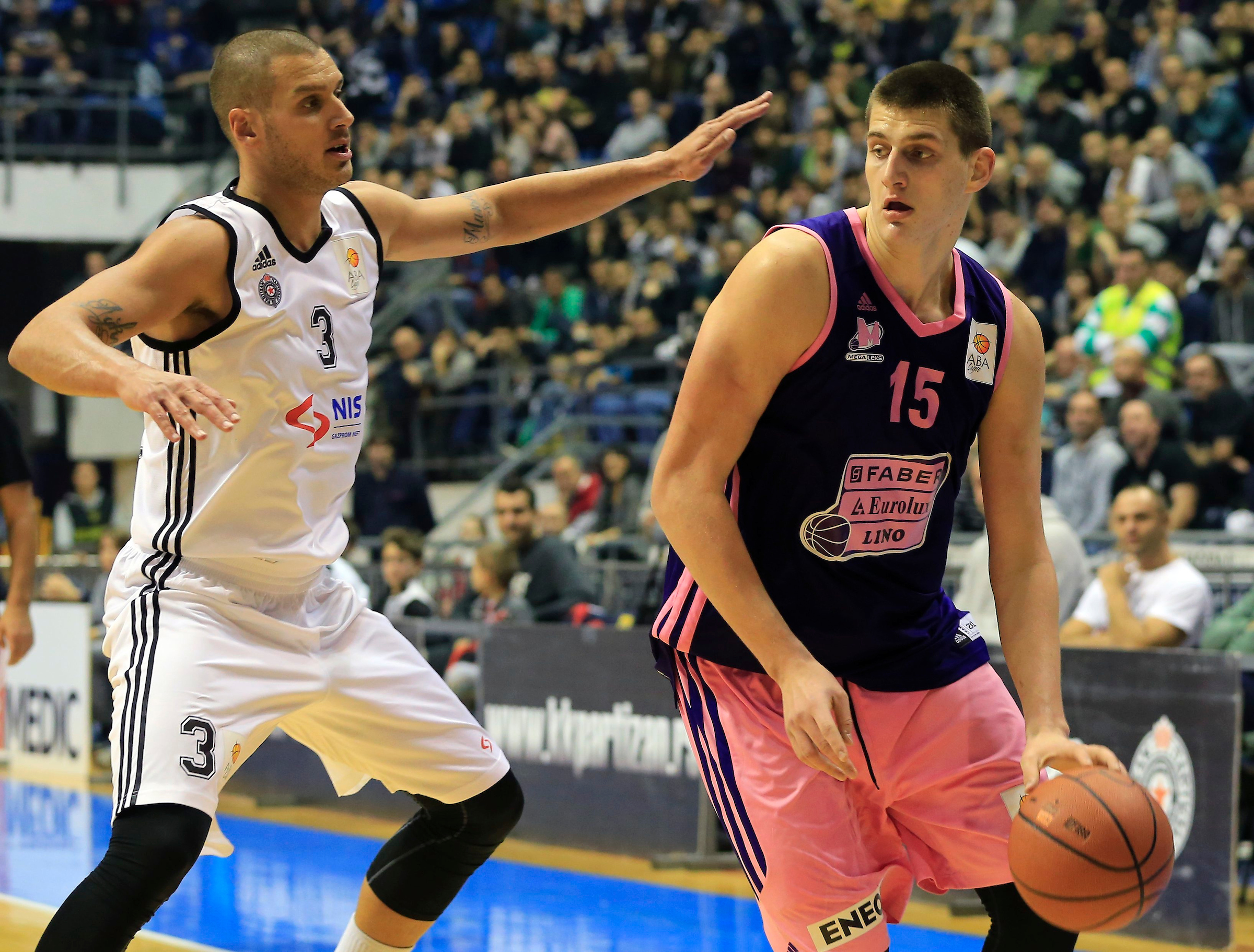 PARTIZAN MEGA LEKS ABA LEAGUE SEASON 2014 2015