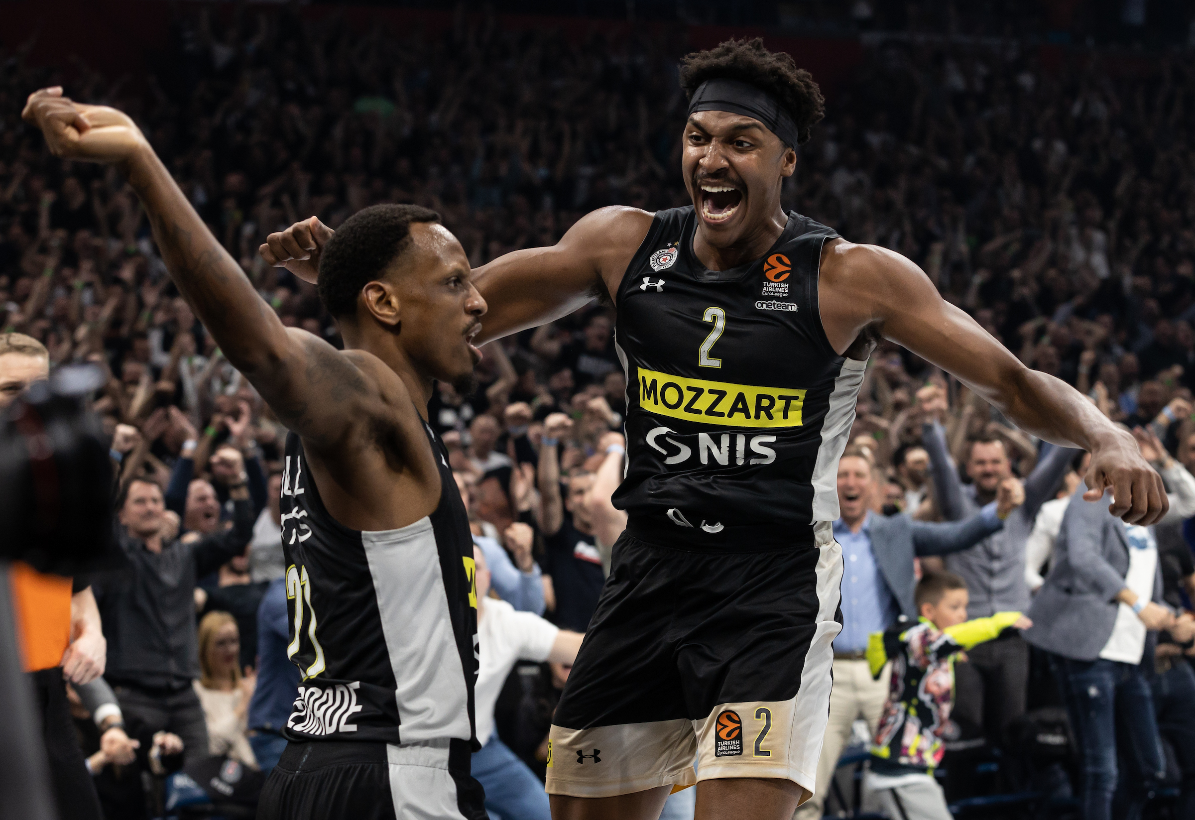 Partizan Mozzart Bet Belgrade and Real Madrid 2022/2023 Turkish Airlines EuroLeague