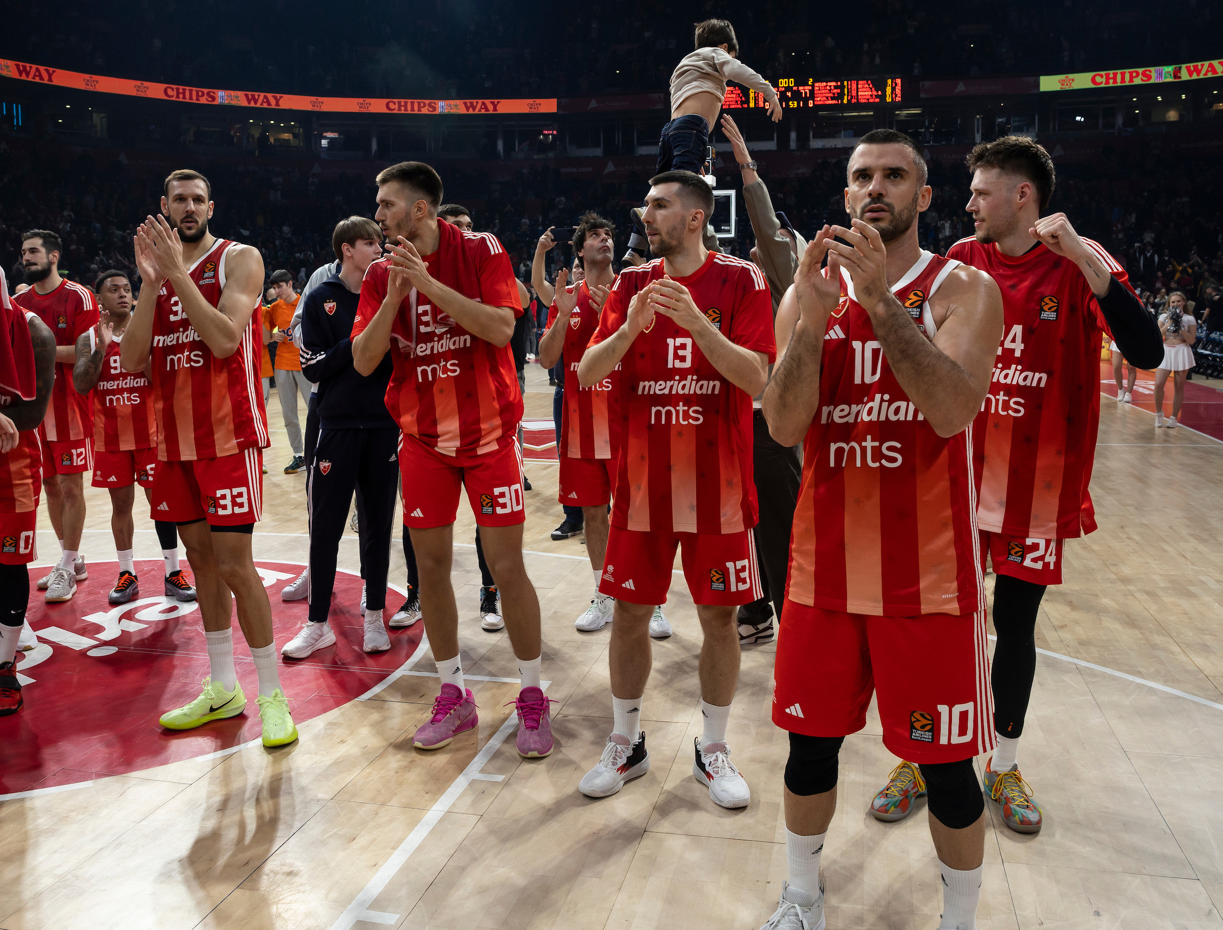 Crvena Zvezda Meridianbet Belgrade v FC Bayern Munich Turkish Airlines EuroLeague