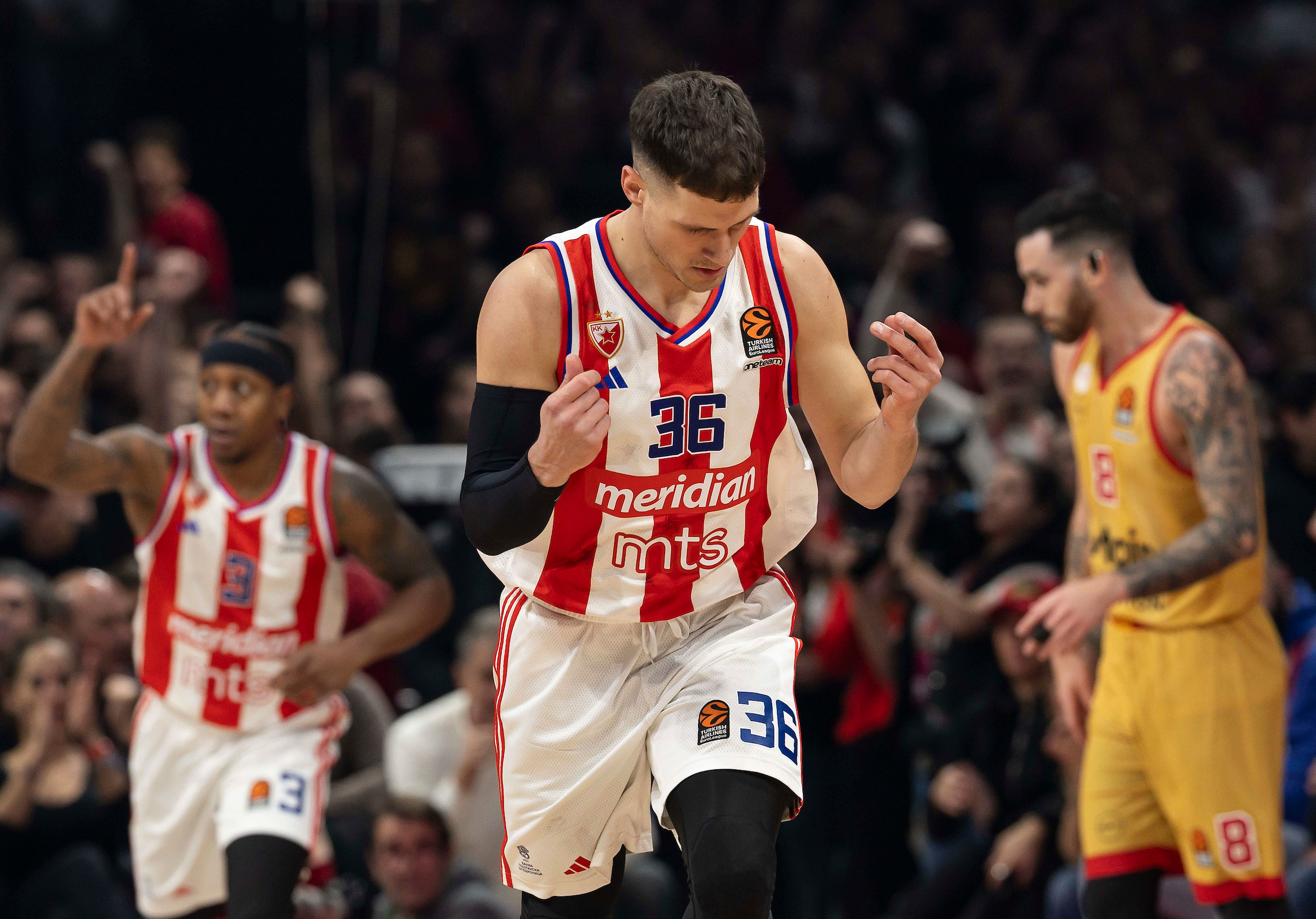 Crvena Zvezda Meridianbet Belgrade v Olympiacos Athens Turkish Airlines EuroLeague