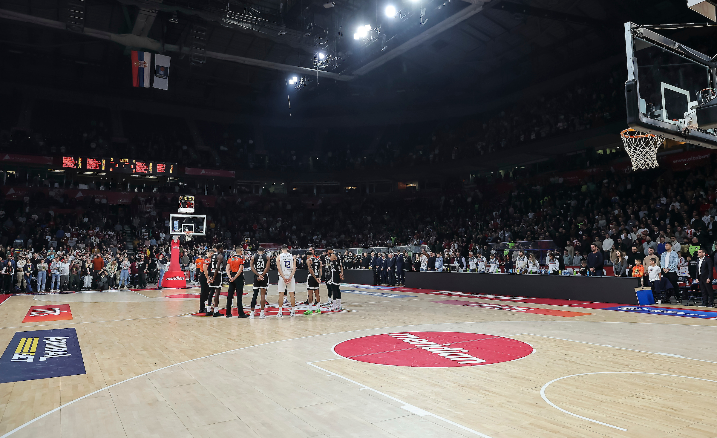 Crvena Zvezda v Partizan, 23.12.2024. ABA League, Season 2024/25