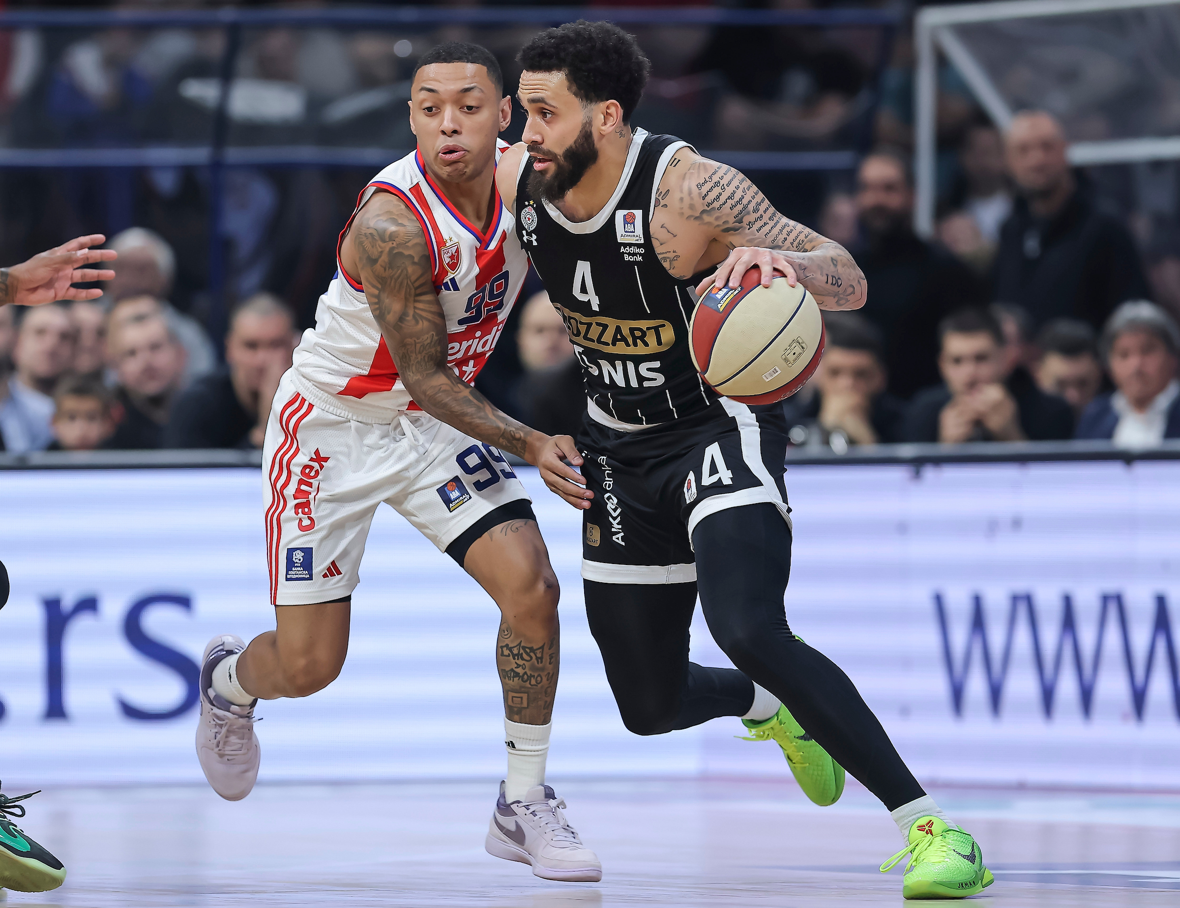 Crvena Zvezda v Partizan, 23.12.2024. ABA League, Season 2024/25