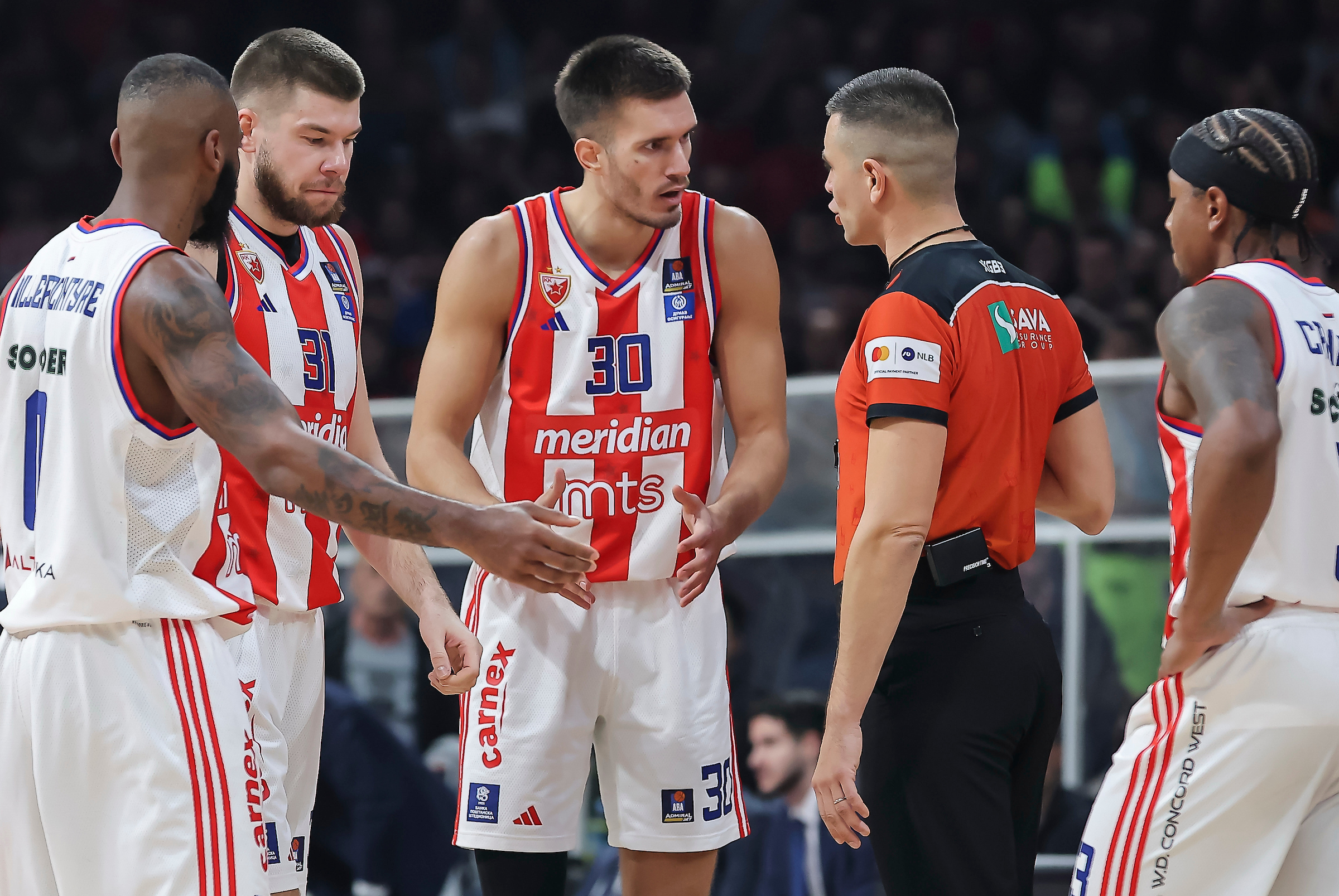 Crvena Zvezda v Partizan, 23.12.2024. ABA League, Season 2024/25