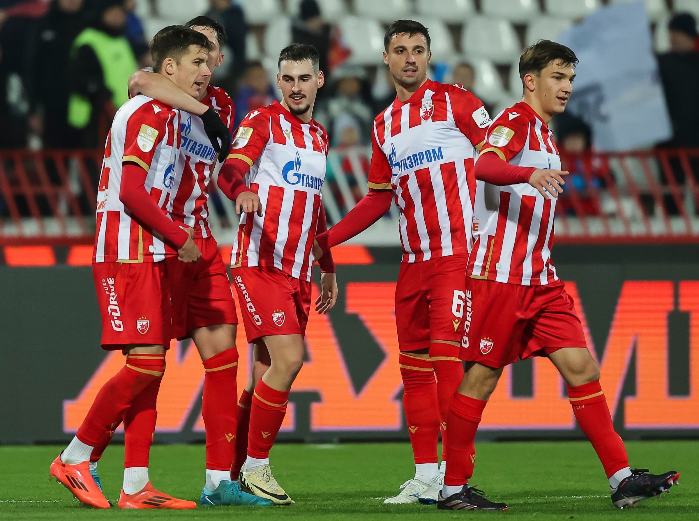 Crvena zvezda v Tekstilac Mozzart Super League Season 2024/2025