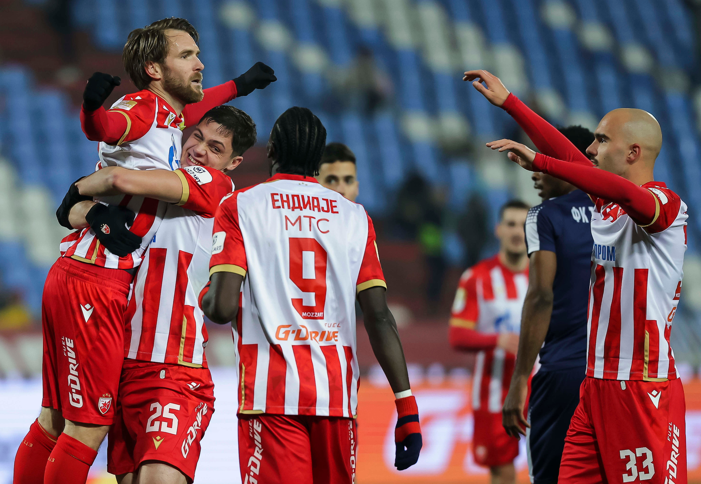 Crvena zvezda v Tekstilac Mozzart Super League Season 2024/2025