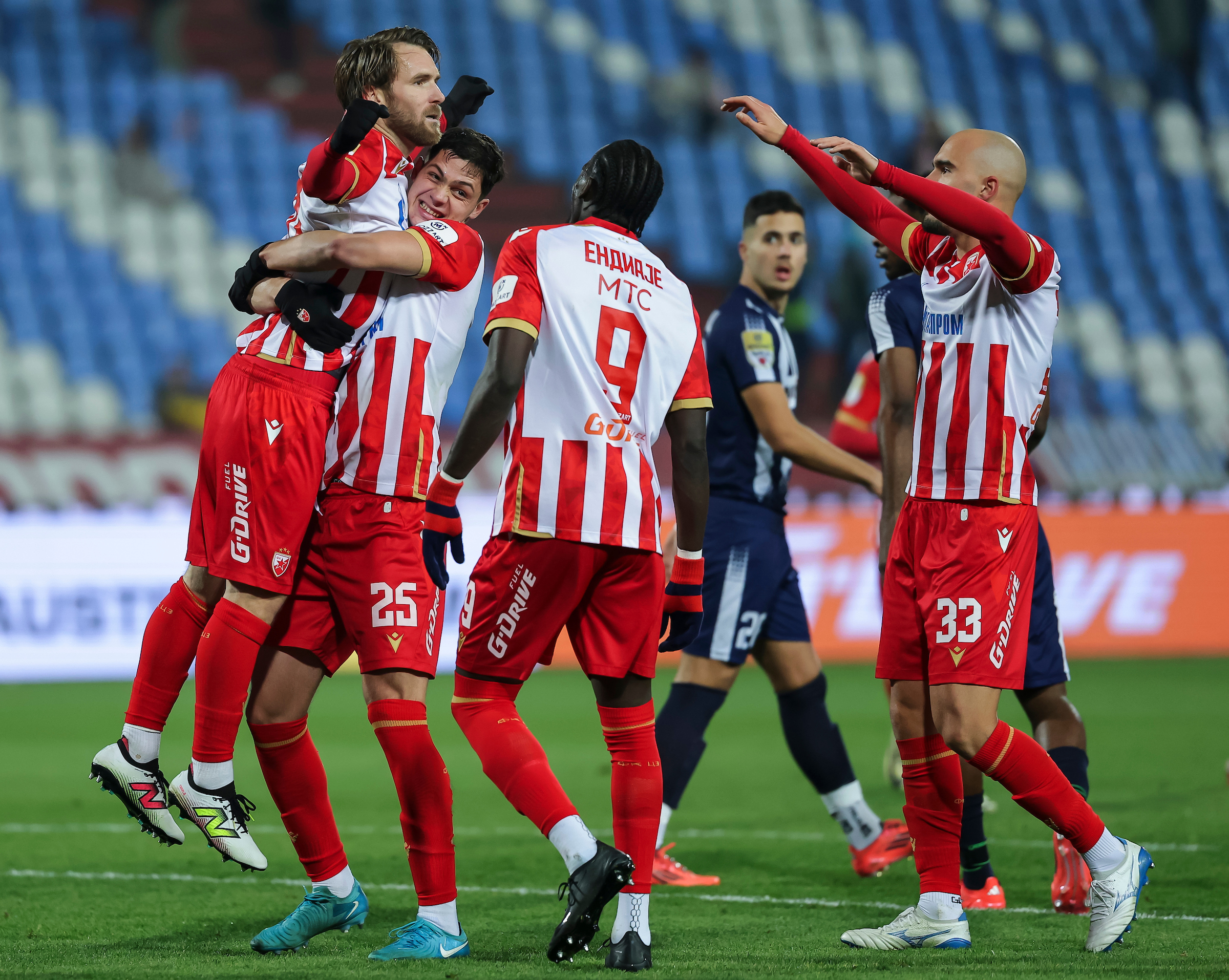 Crvena zvezda v Tekstilac Mozzart Super League Season 2024/2025