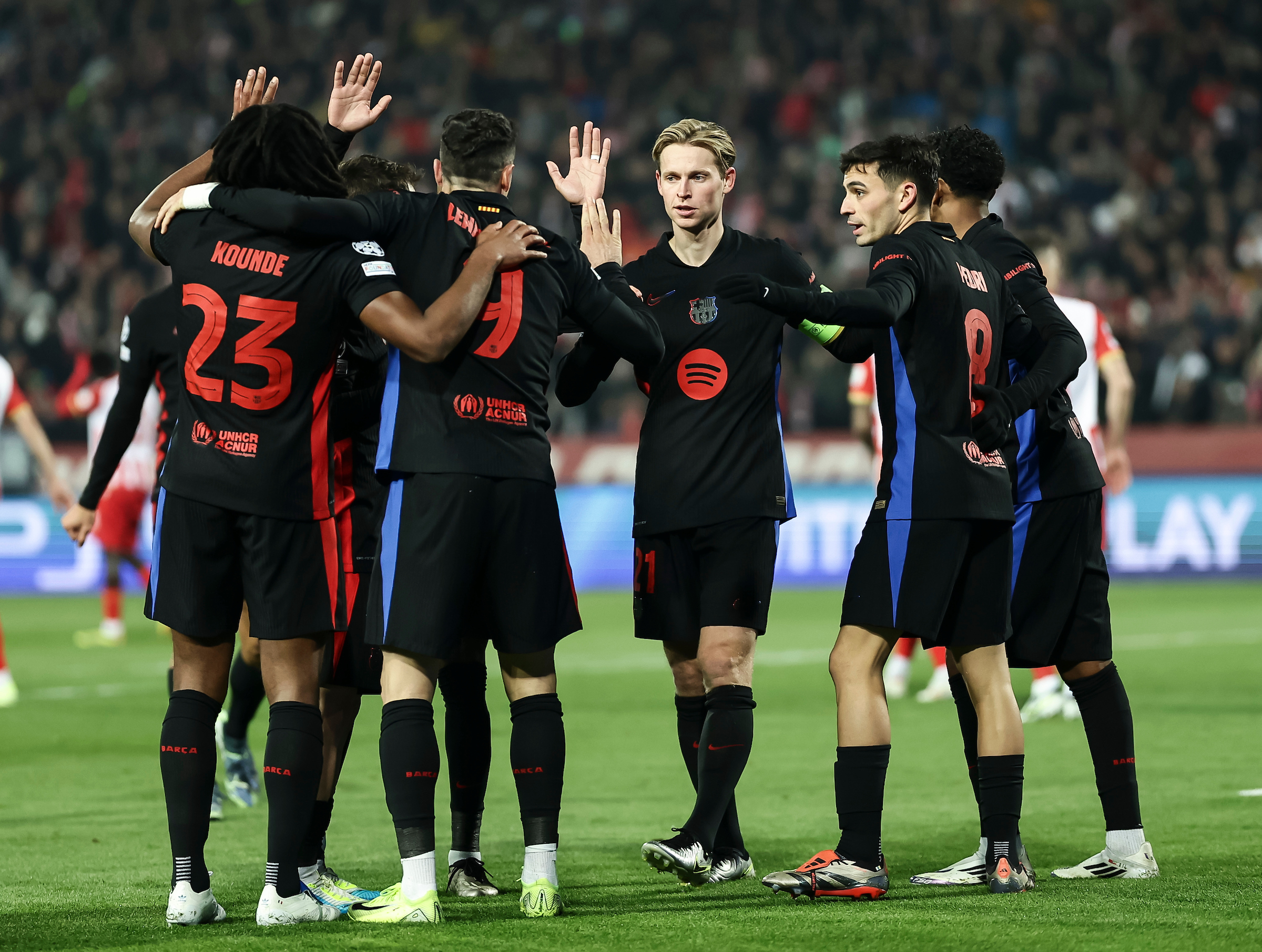 Crvena Zvezda v FC Barcelona UEFA Champions League