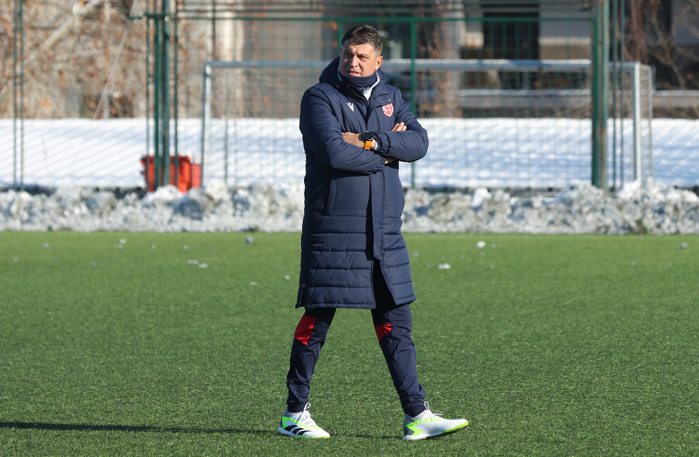 FK Crvena Zvezda okupljanje i trening