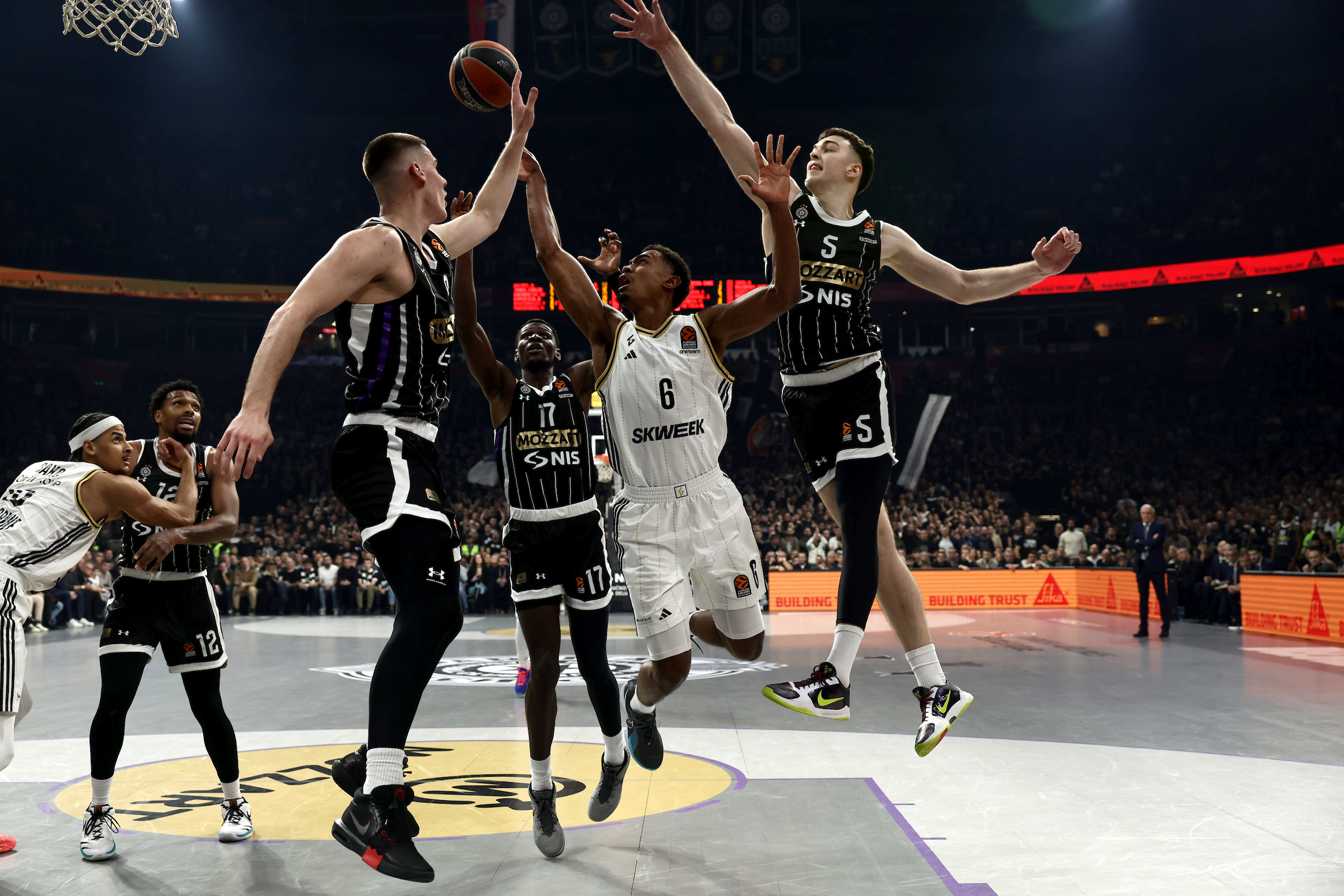 Partizan Mozzart Bet Belgrade v LDLC Asvel Villeurbanne Turkish Airlines EuroLeague