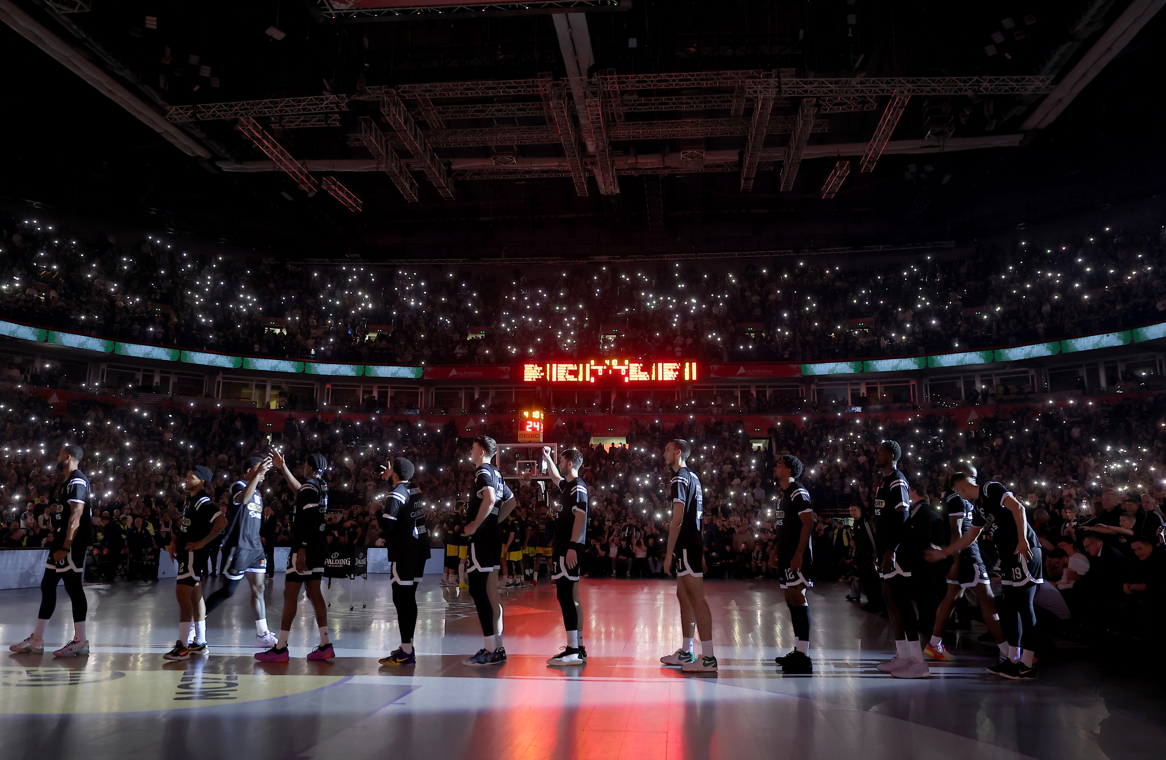 Partizan v Fenerbahce, Euroleague basketball match, regular season, round 18 grobari