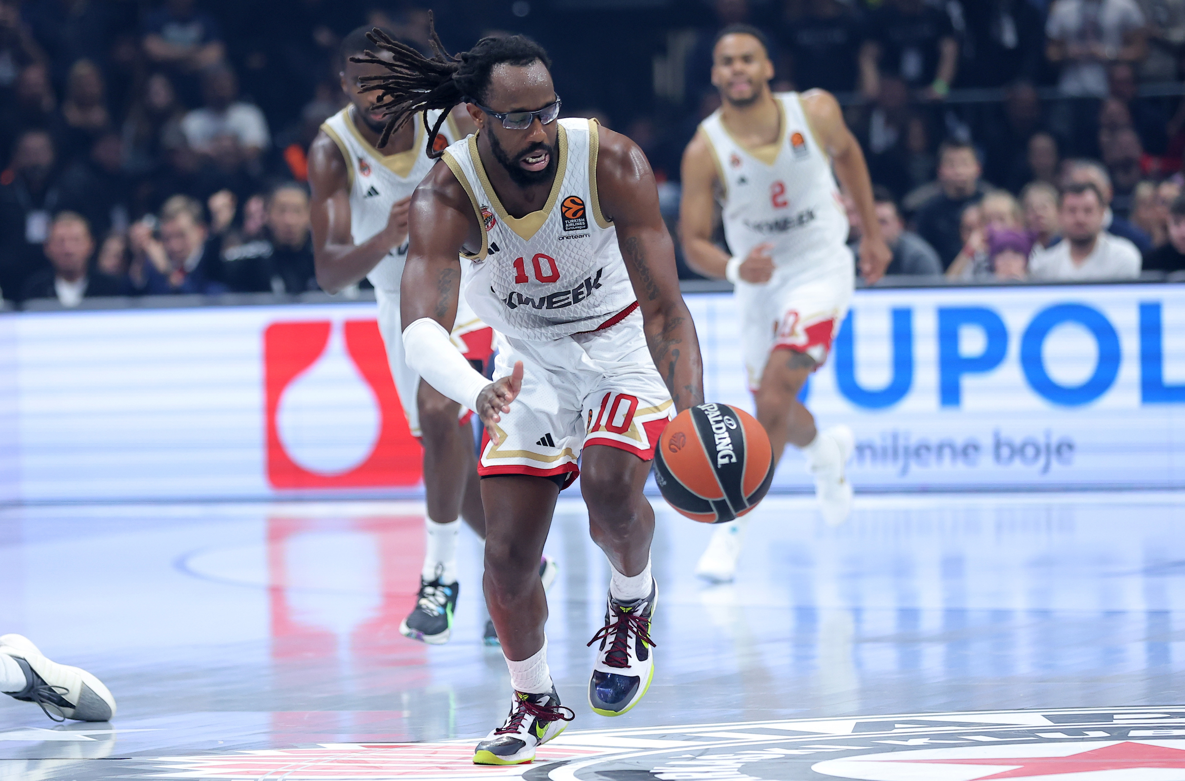 Partizan v AS Monaco, Euroleague basketball, regular season, round 12