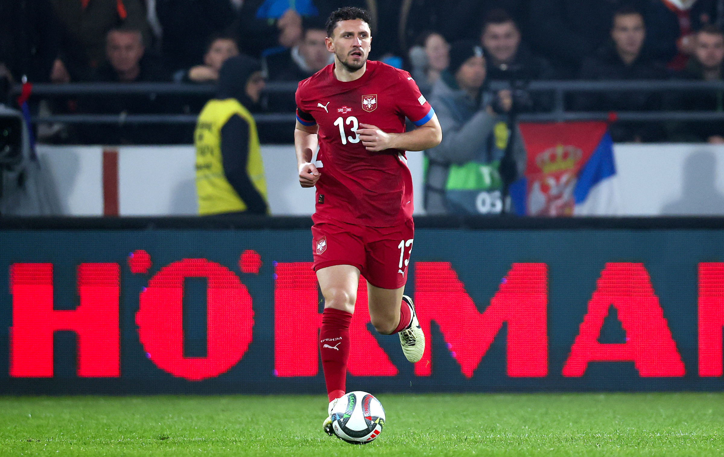 Serbia v Denmark, UEFA Nations League, League A Group A4