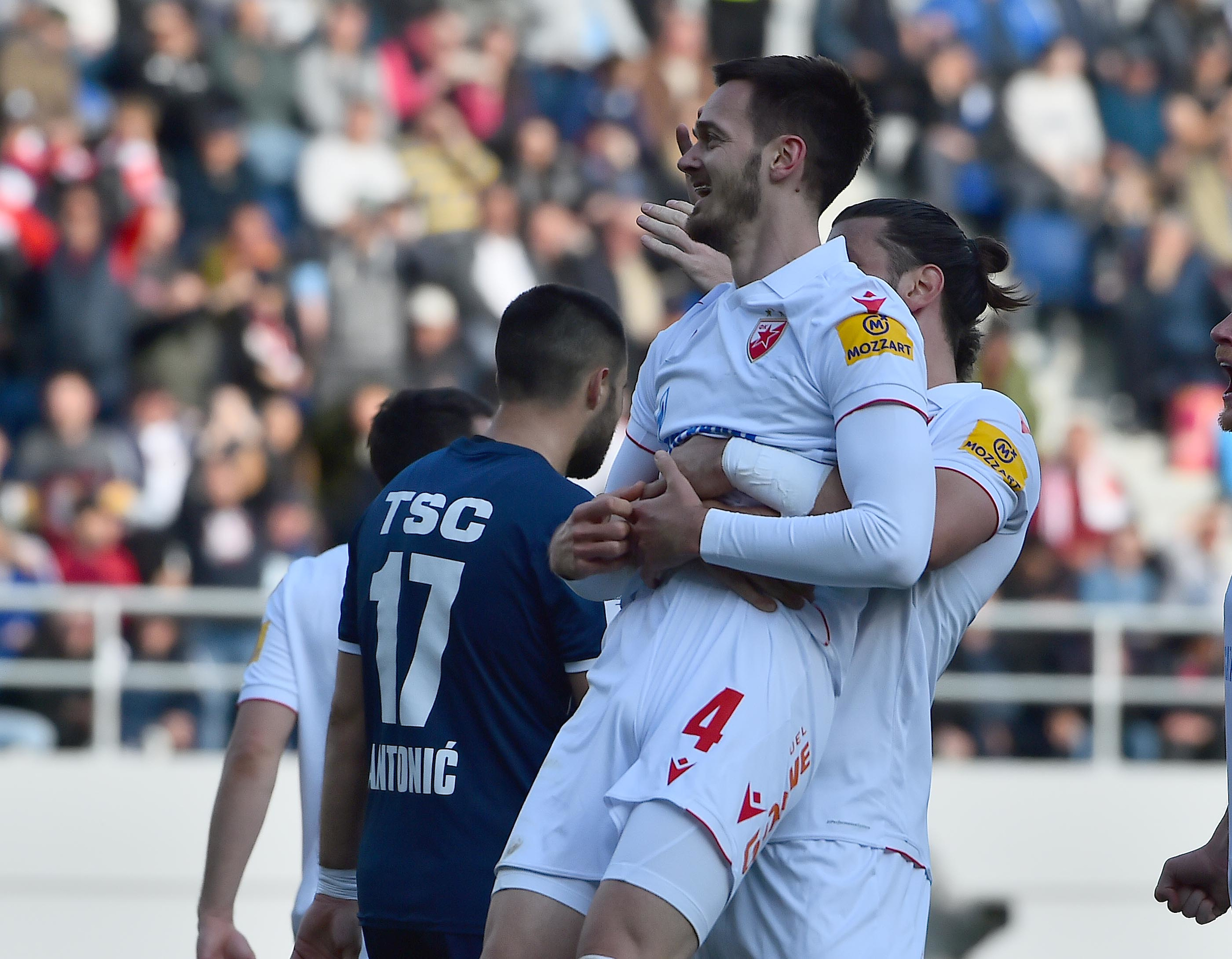 TSC Crvena Zvezda, Superliga Super Liga Srbije 20.4.2022. Backa Topola, Srbija,