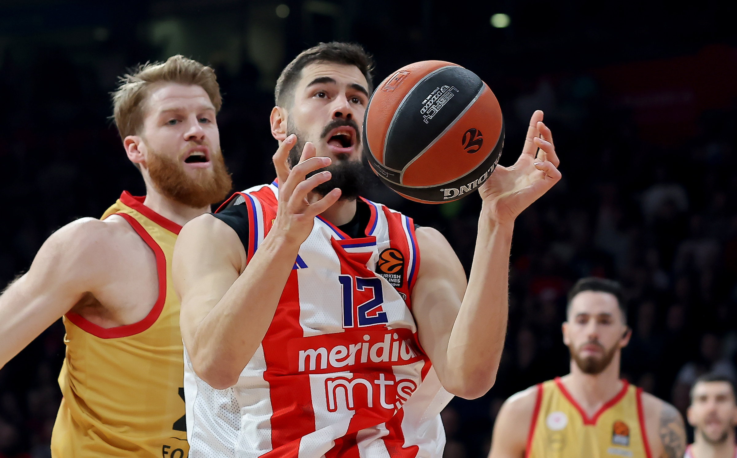 Crvena Zvezda v Olympiacos, Euroleague basketball match, regular season, round 15