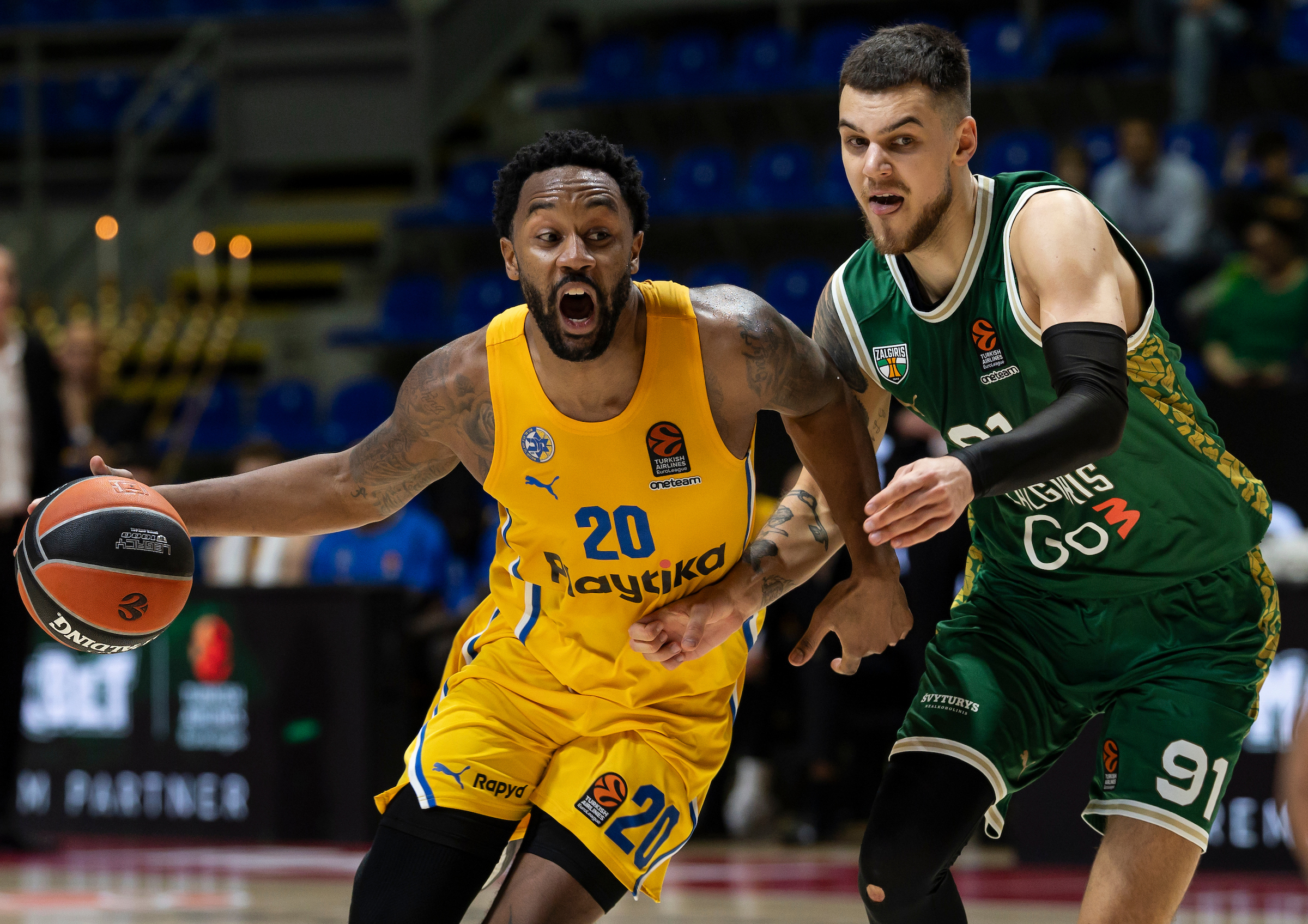 Maccabi Playtika Tel Aviv v Zalgiris Kaunas Turkish Airlines EuroLeague