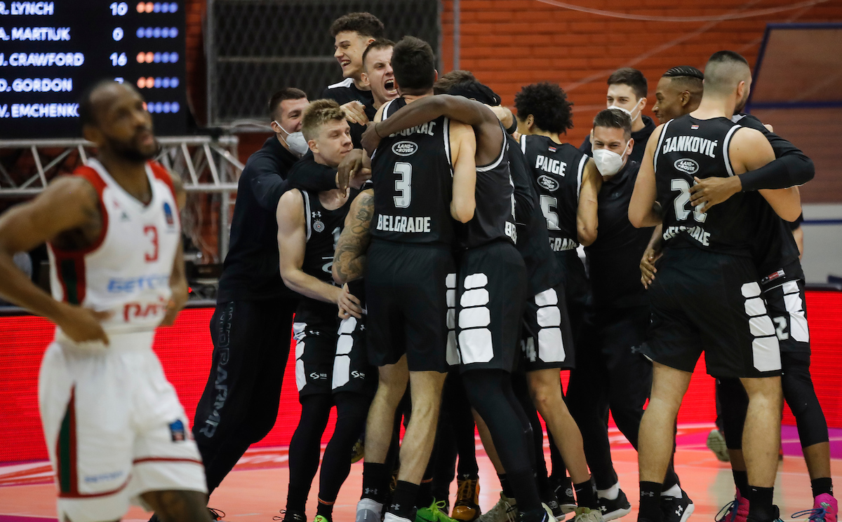 KK Partizan v Lokomotiv Kuban EuroCup Top 16 season 2020/21