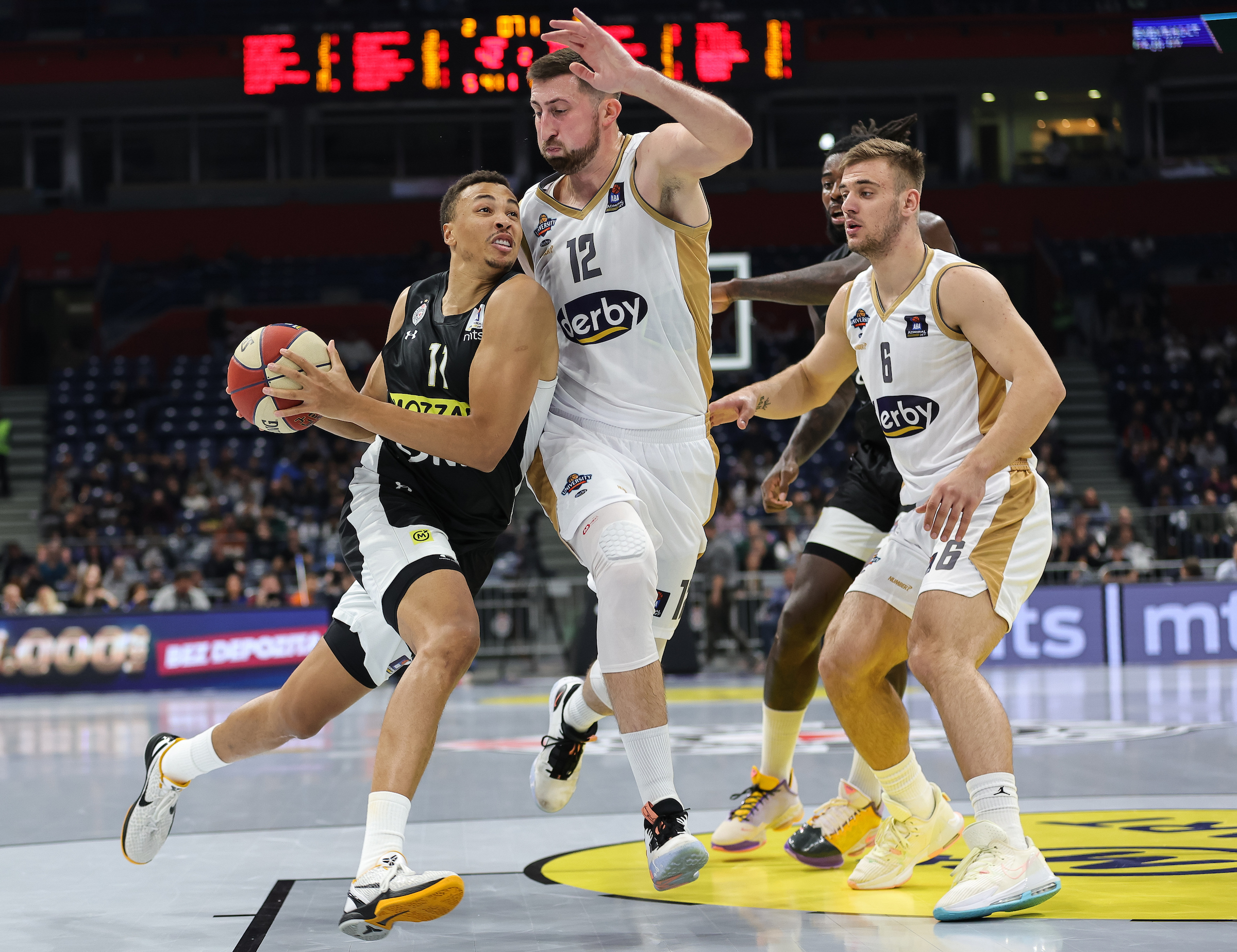 KK Partizan v SC Derby Aba League Season 2022 2023