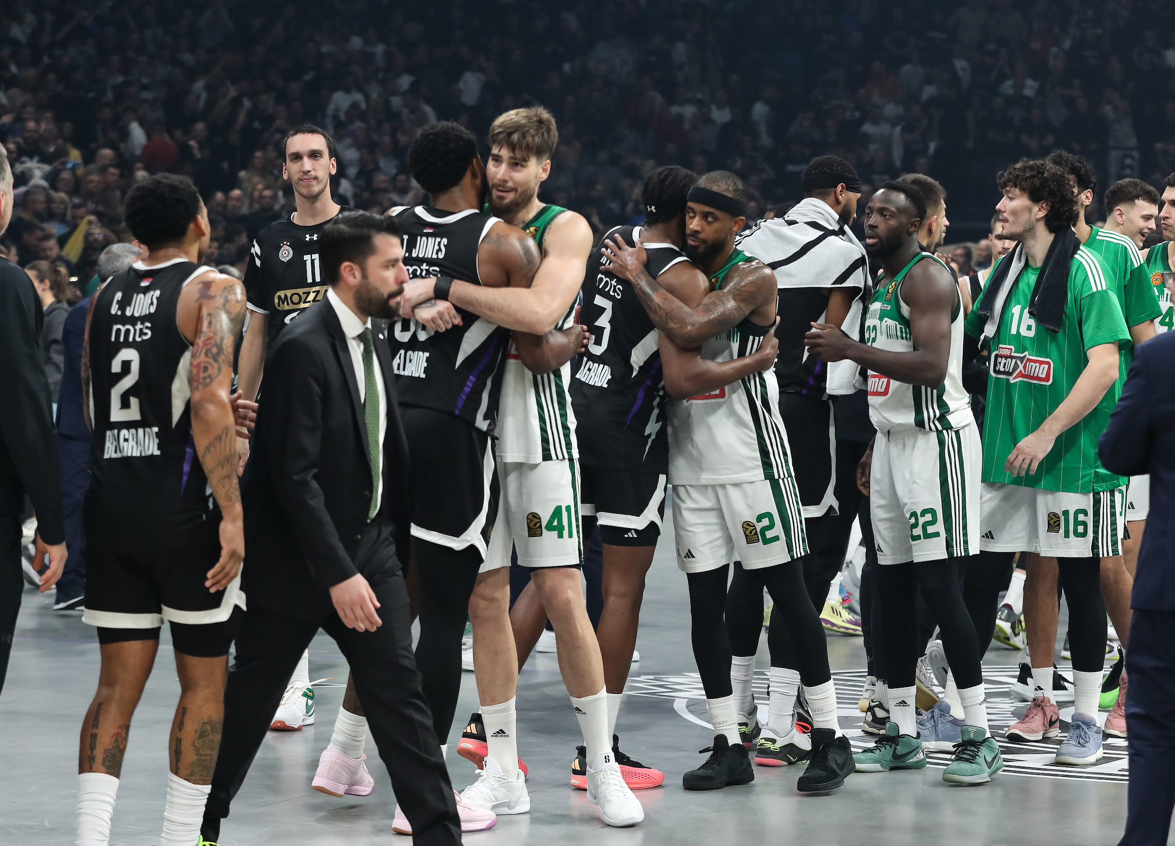 Partizan Mozzart Bet Belgrade v Panathinaikos AKTOR Athens Turkish Airlines EuroLeague