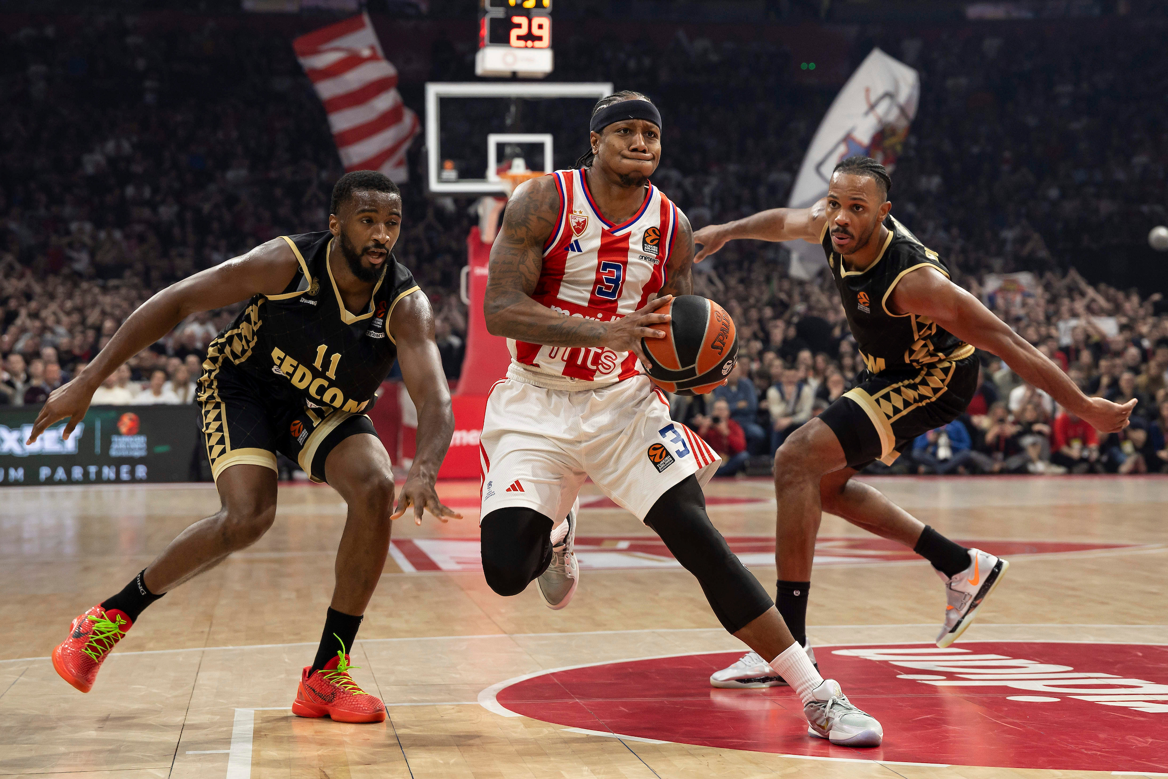 Crvena Zvezda Meridianbet Belgrade v AS Monaco Turkish Airlines EuroLeague