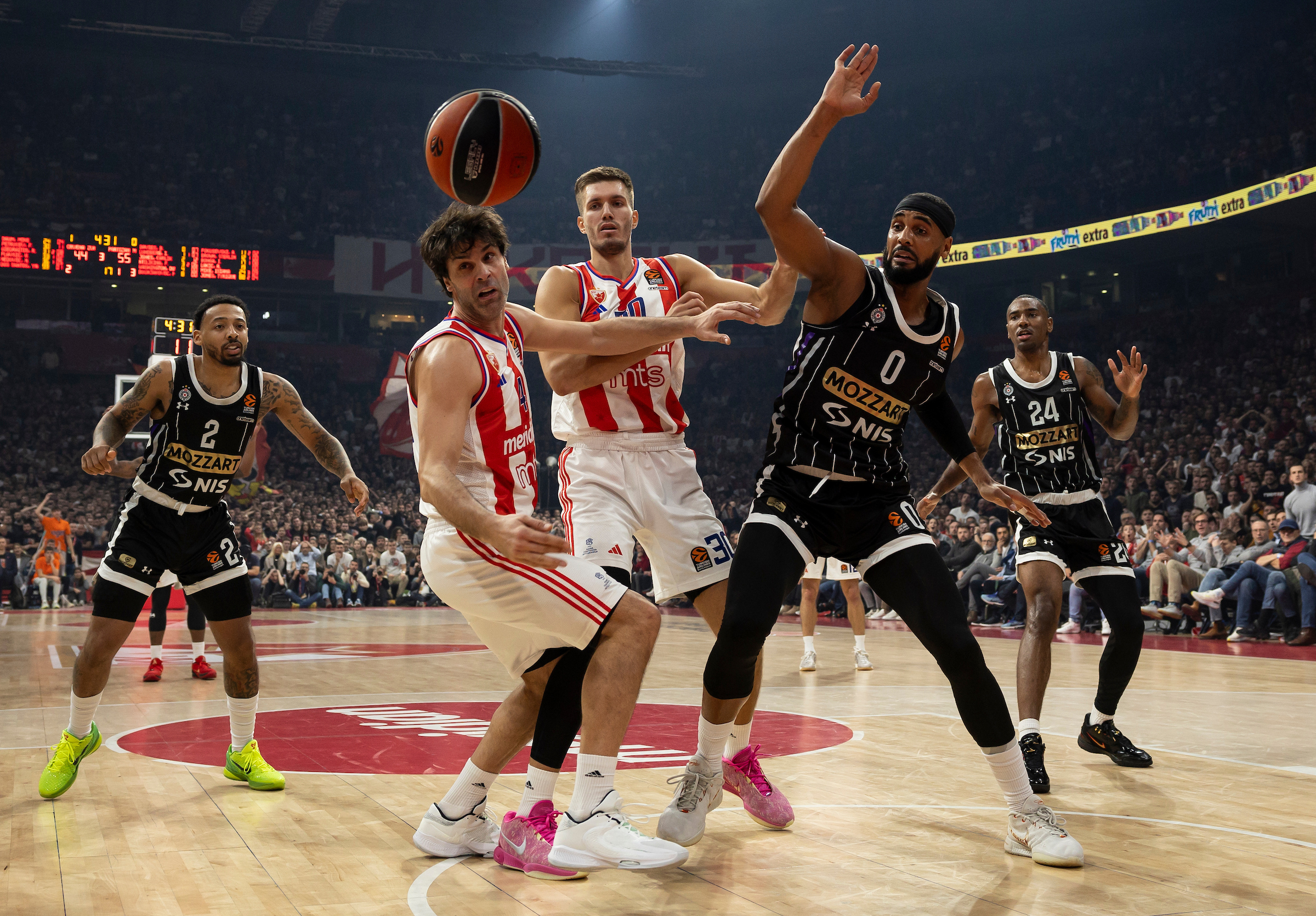 Crvena Zvezda Meridianbet Belgrade v Partizan Mozzart Bet Belgrade Turkish Airlines EuroLeague