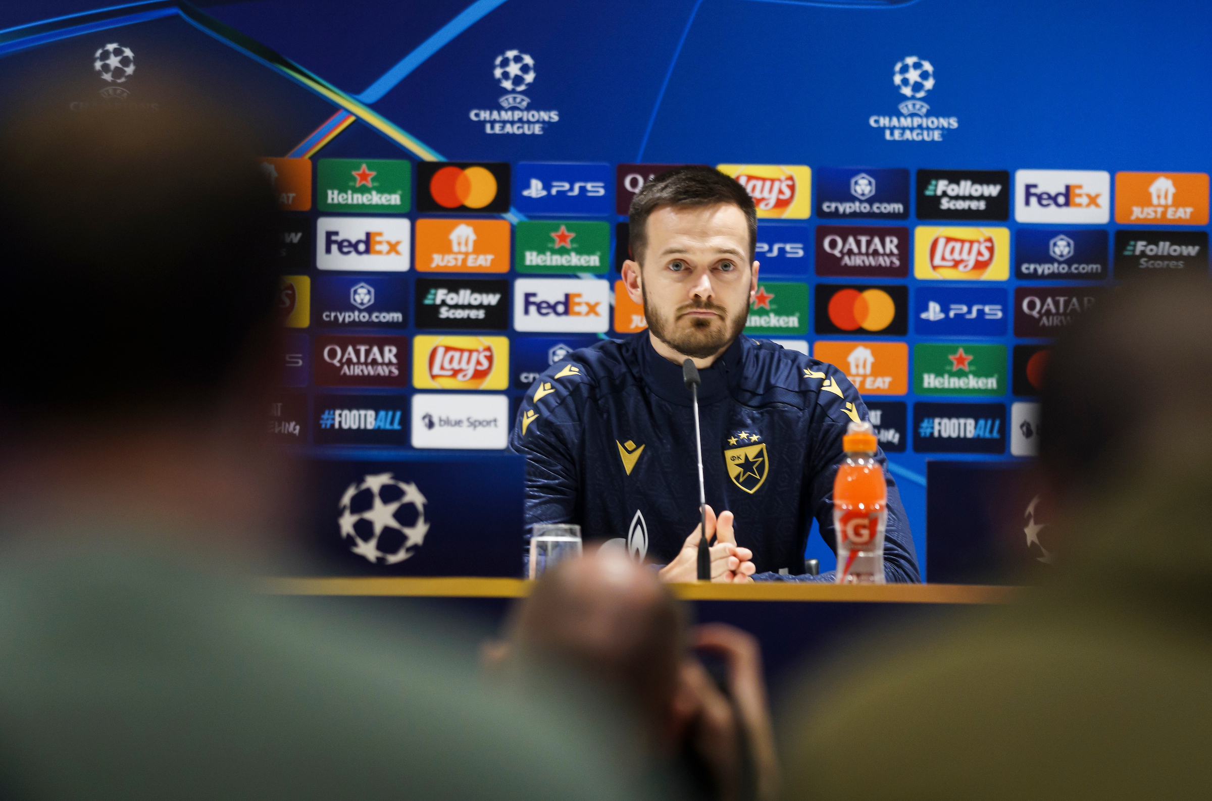 Press Conference ahead of the BSC Young Boys v FK Crvena Zvezda UEFA Champions League 2024/25 League Phase MD8