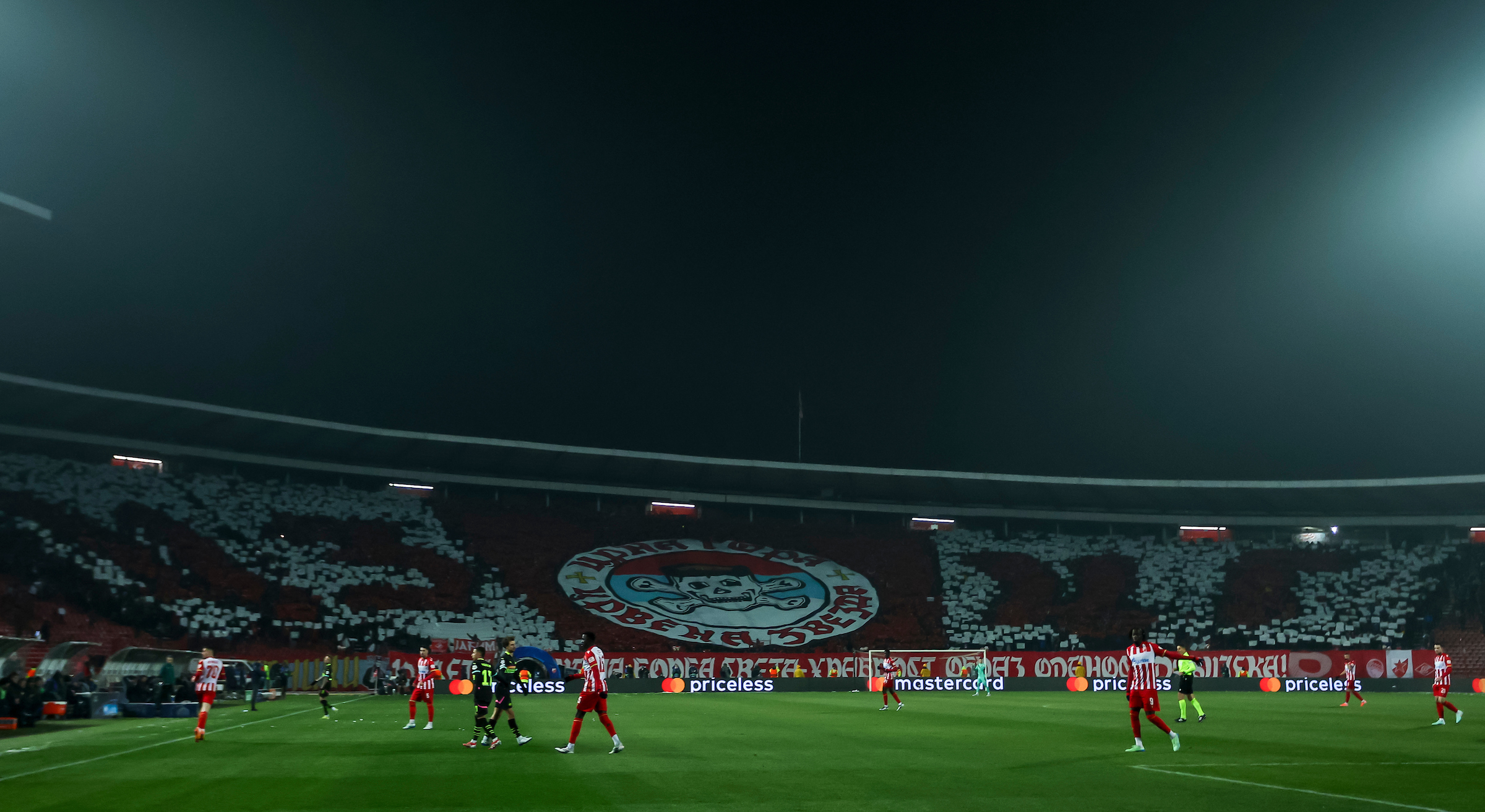 Crvena Zvezda v PSV Eindhoven UEFA Champions League