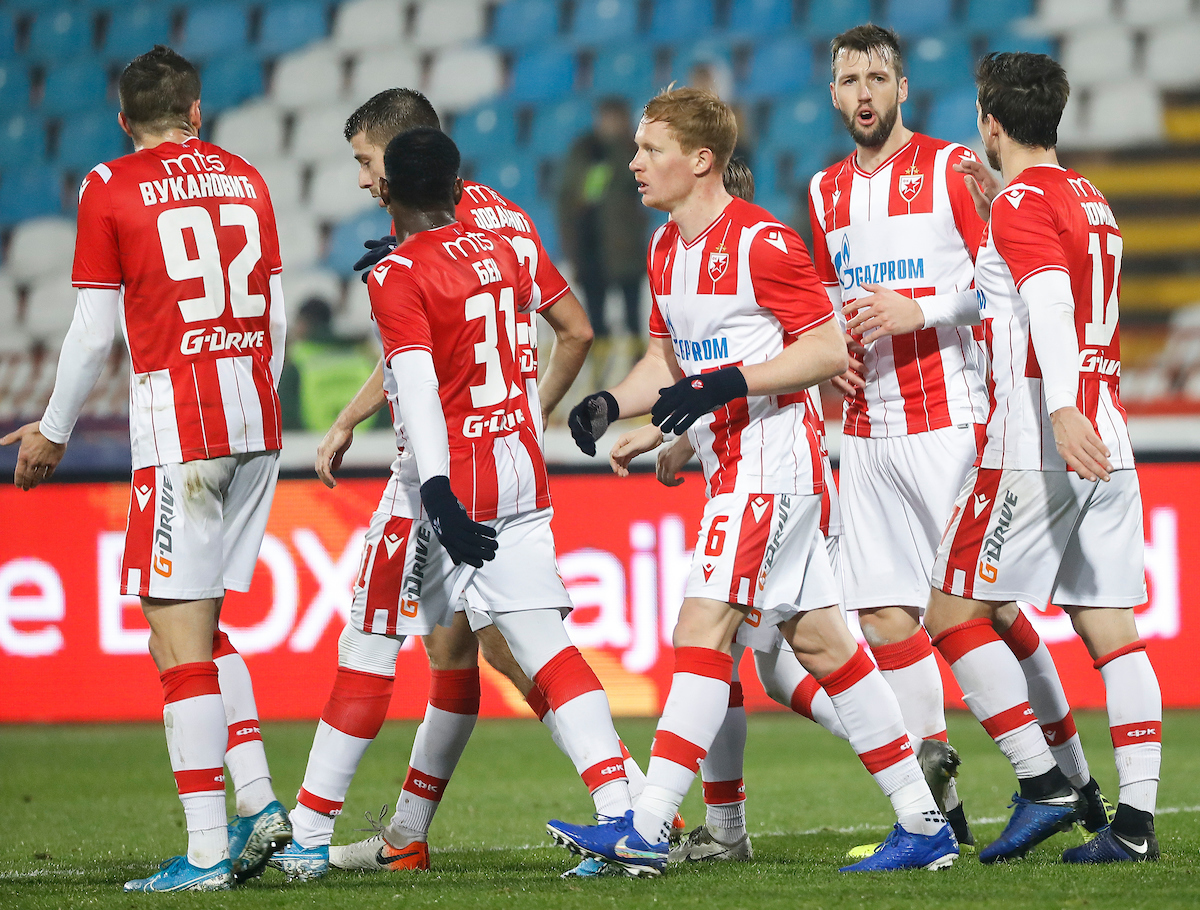 Crvena Zvezda v Spartak Super League 2019 2020