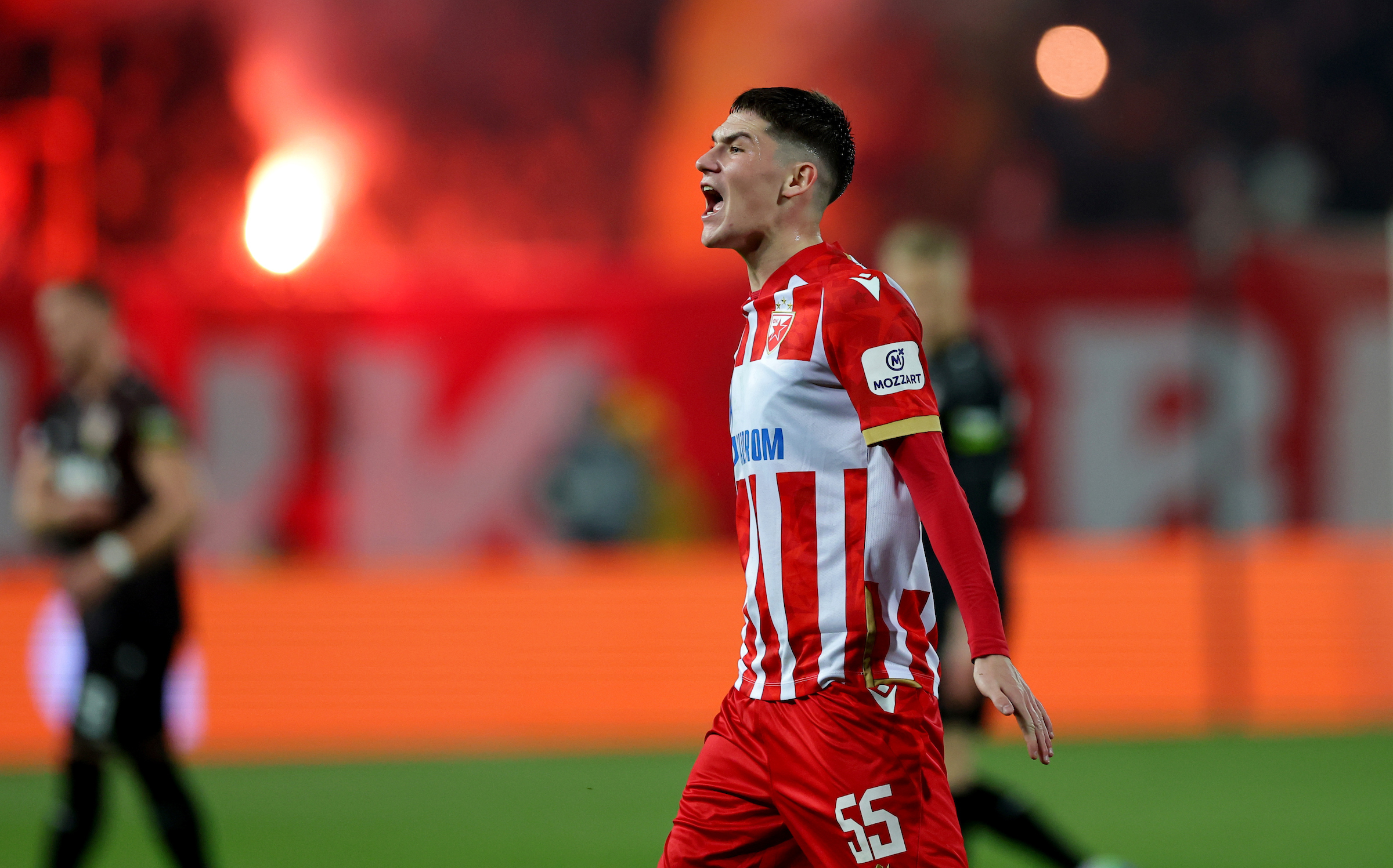 Crvena Zvezda v VfB Stuttgart UEFA Champions League