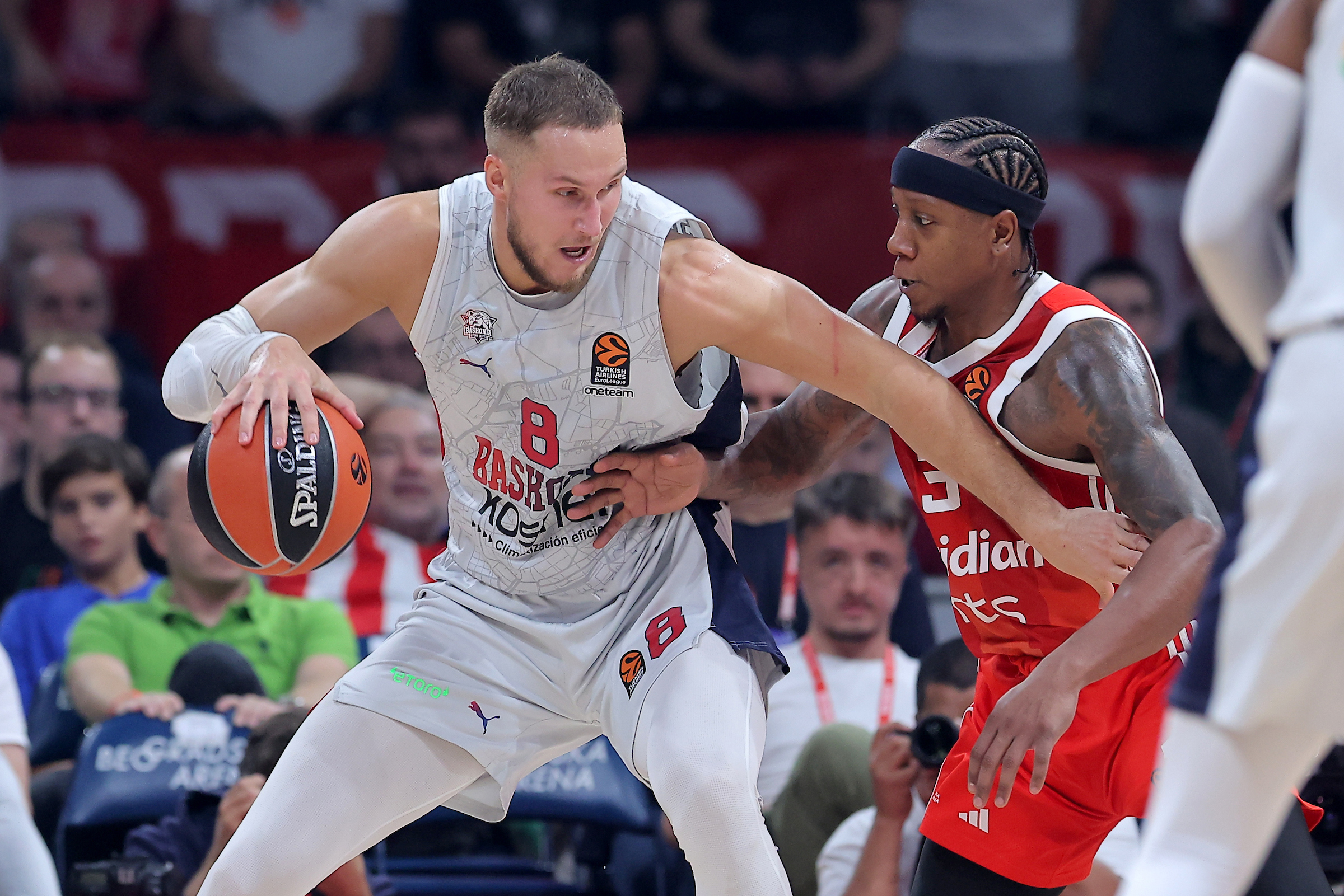 Crvena Zvezda vs Baskonia Vitoria Gasteiz, Euroleague basketball, Round 2