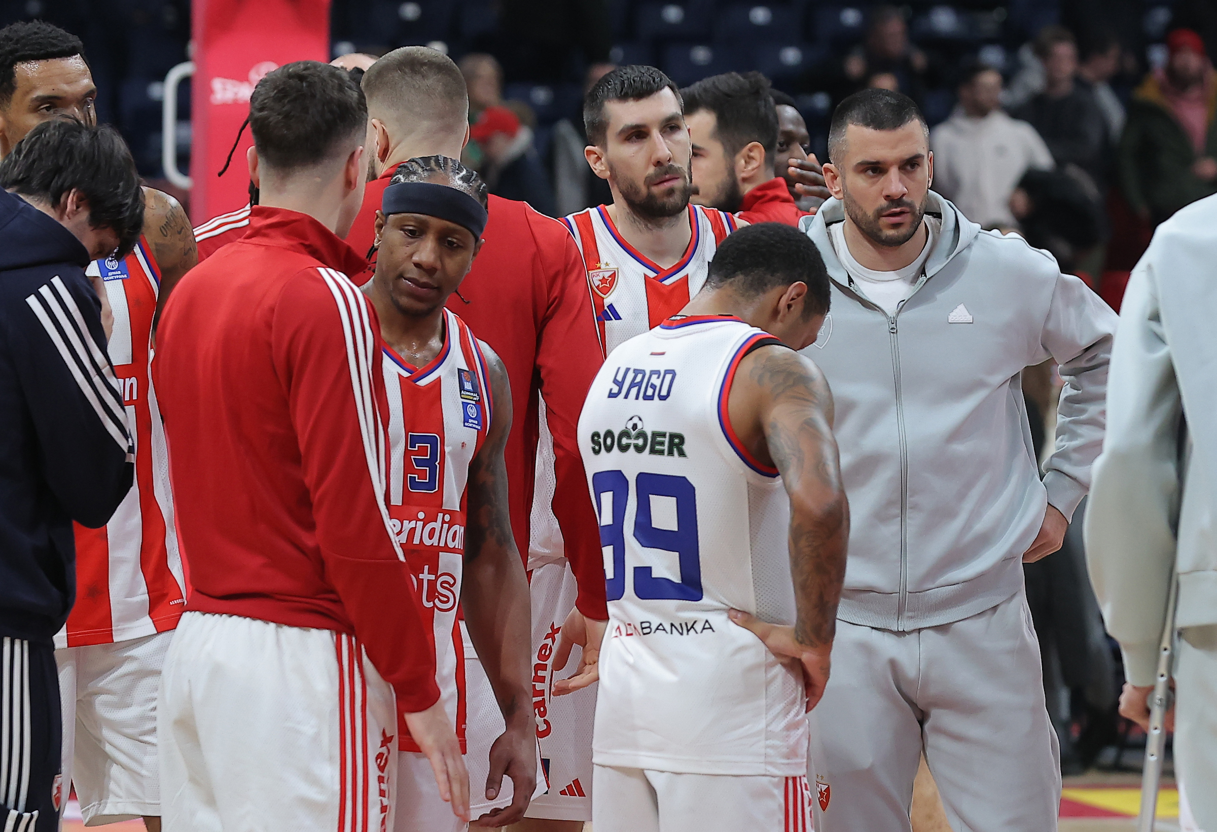 Crvena Zvezda v Dubai, ABA League basketball match