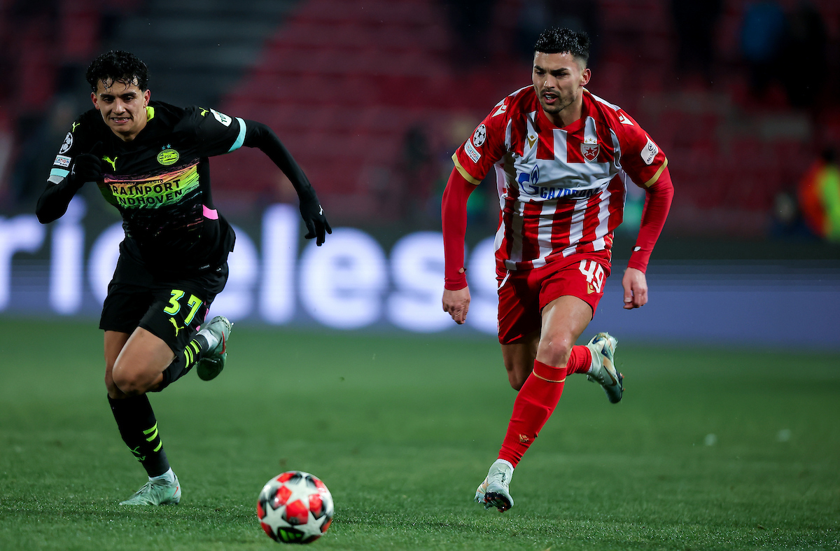 Crvena Zvezda v PSV, UEFA Champions League