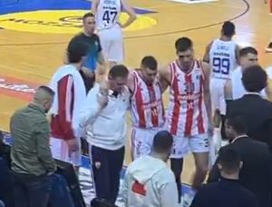 NOVA BRIGA ZA JANISA SFEROPULOSA: Ognjen Dobrić napustio utakmicu zbog povrede! (VIDEO)