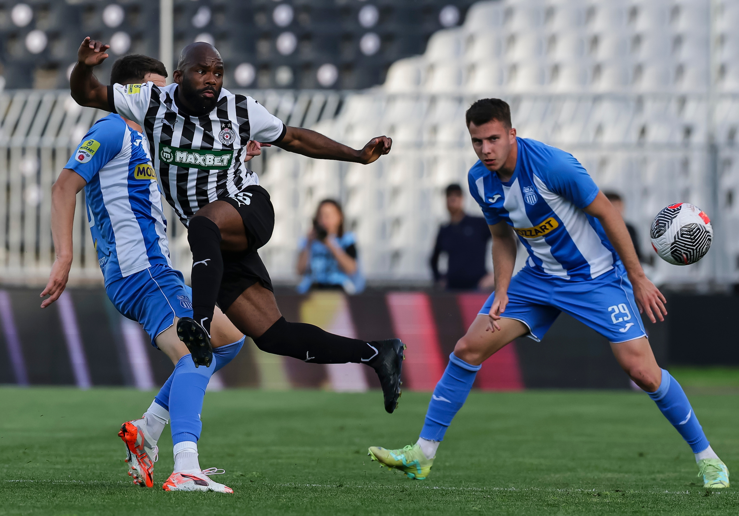 Partizan v OFK Beograd Mozzart Super League Season 2024/2025 Play Off Partizan v OFK Beograd Mozzart Super League Season 2024/2025 Play Off