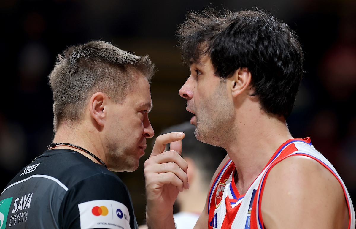 Crvena Zvezda v Buducnost, ABA League, Season 2024/25 on Februar 10. 2025. Season 2024/25 Crvena Zvezda v Buducnost, ABA League, Season 2024/25 on Februar 10. 2025. Season 2024/25