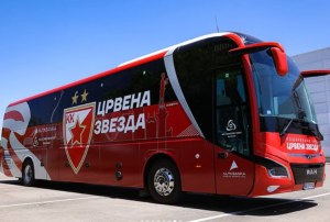 PRVI PUT U KLUPSKOJ ISTORIJI: KK Crvena zvezda ima svoj autobus! (FOTO)