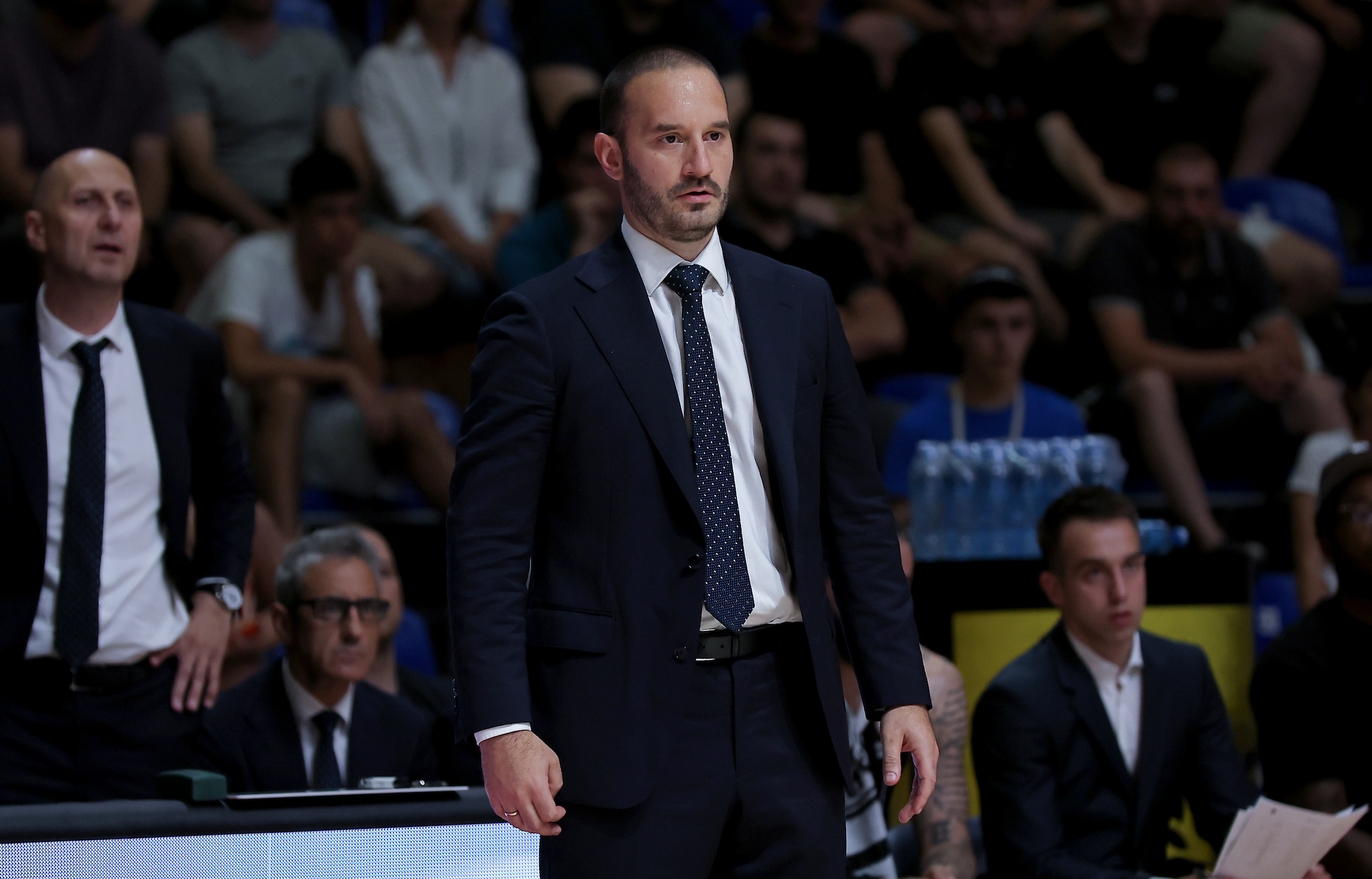 Partizan v Crvena Zvezda, ABA League, Season 2024/25, April 21. 2025. Partizan v Crvena Zvezda, ABA League, Season 2024/25, April 21. 2025.