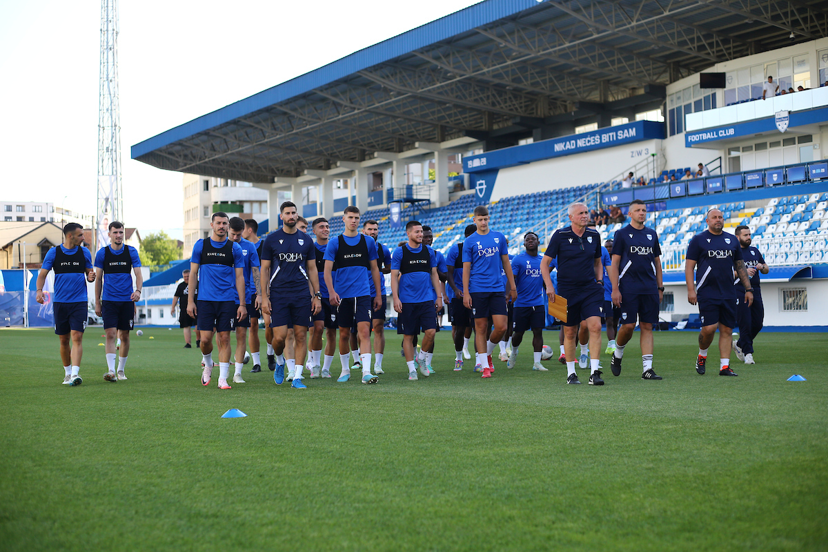 Novi Pazar trening pred Jageloniju, Liga Konferencija Novi Pazar trening pred Jageloniju, Liga Konferencija