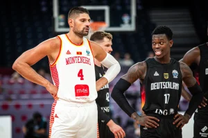 CRNA GORA IZDRŽALA POLUVREME PROTIV SVETSKOG PRVAKA: Nemci silni na startu Evrobasketa!