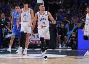 SRBIJA POBEDILA ESTONIJU ZA ČETVRTINU: Orlovi imaju ogromnu prednost nakon 10 minuta igre!