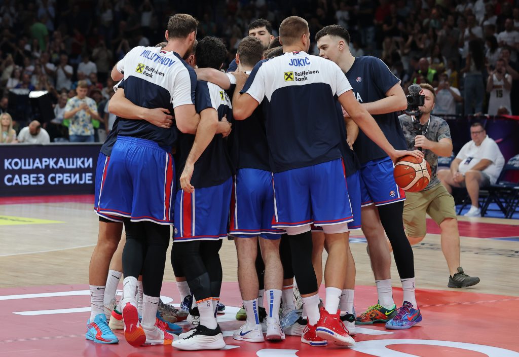 Serbia vs Slovenia, preparatory basketball match for Eurobasket 2025