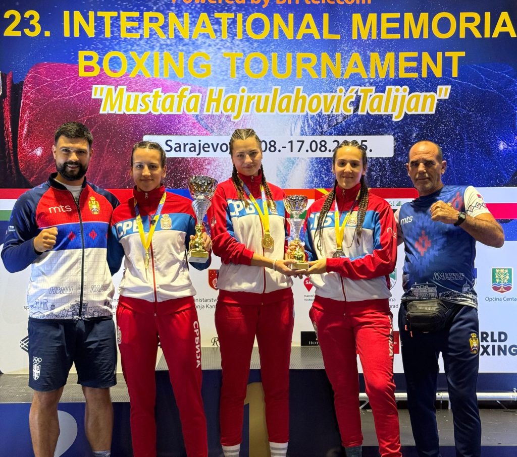 zenski boks tim u Sarajevu