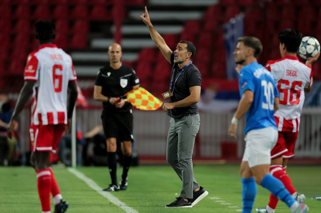 Crvena Zvezda vs Pafos, UEFA Champions League, Play offs, 1st leg, season 2025 2026